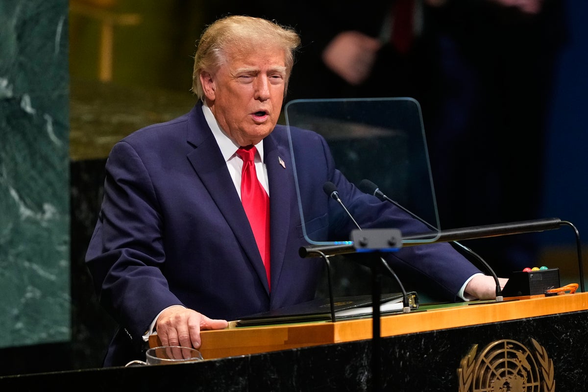 Fact-checkers say Trump makes multiple false or misleading claims at UN General Assembly