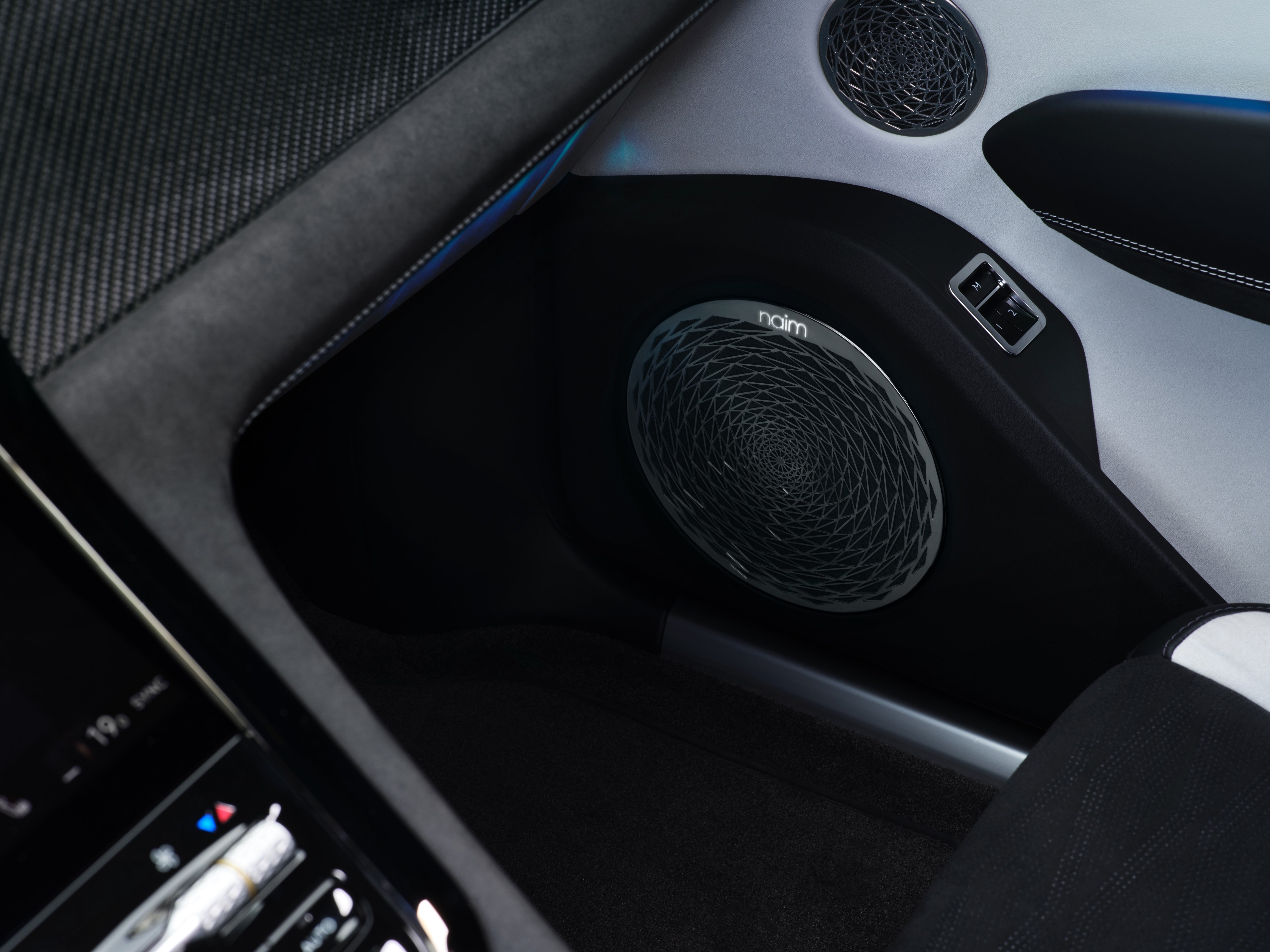 A 28-speaker Naim audio system with Dolby Atmos and 'seat shakers' for added drama are all available in the Bentley Torcal (Bentley)