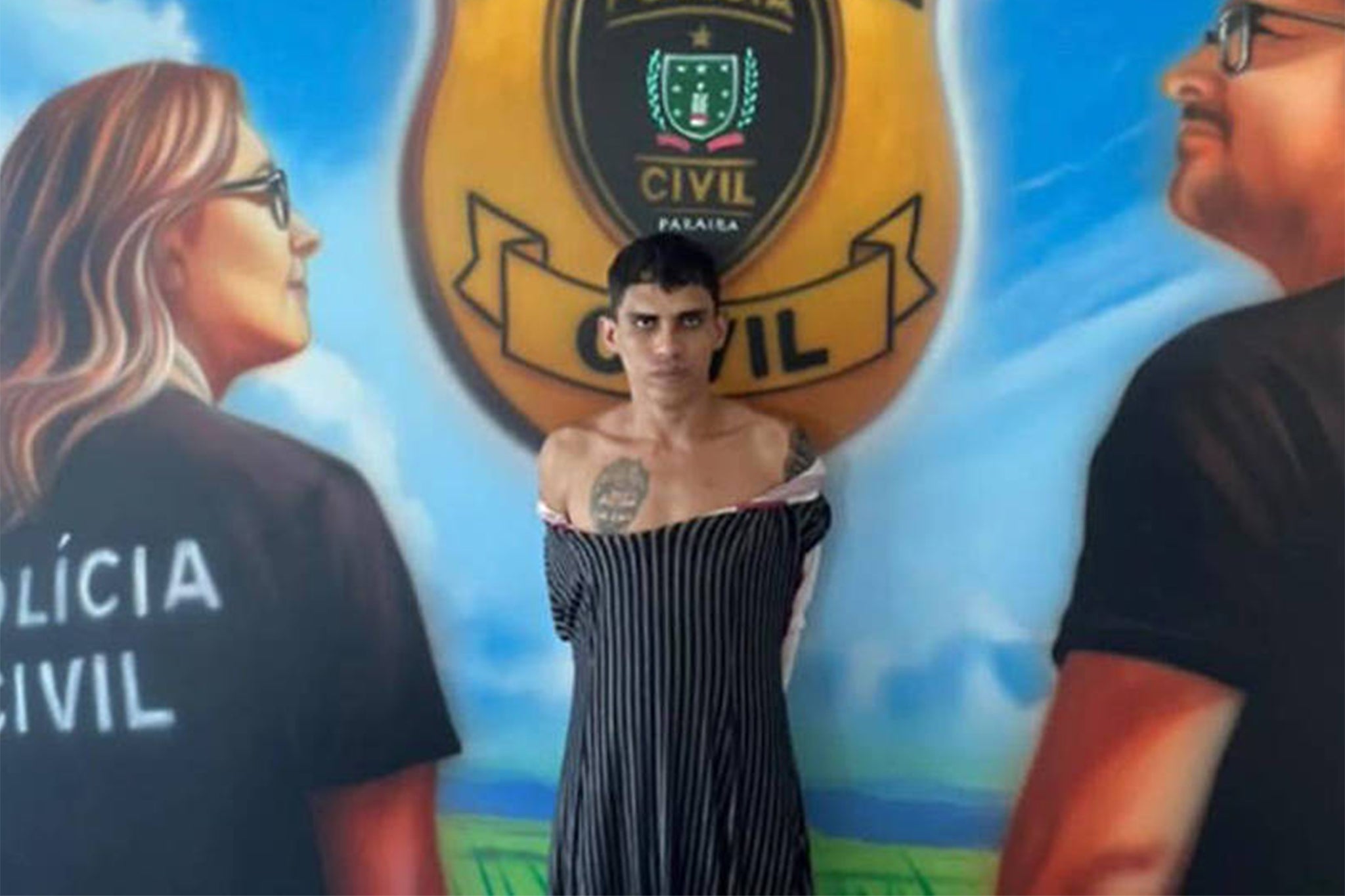 Detectives finally connected da Silva to the string of murders after he allegedly gunned down an 18-year-old victim in a public square