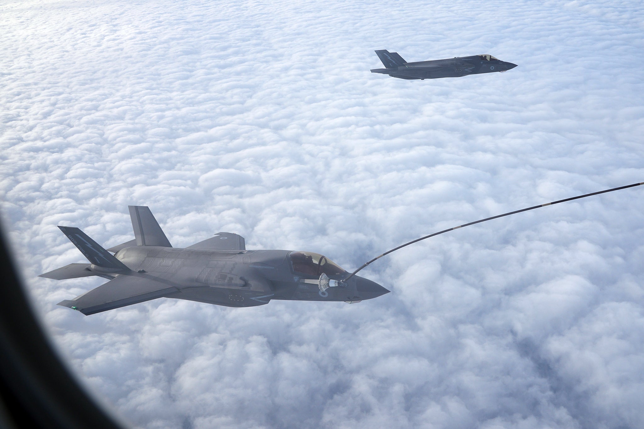 The UK has deployed the RAF Voyager to Saudi Arabia