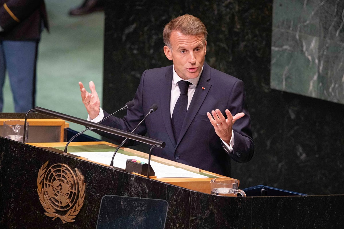 Netanyahu hits out at Macron’s ‘grotesque’ claim Hamas has never operated in the West Bank