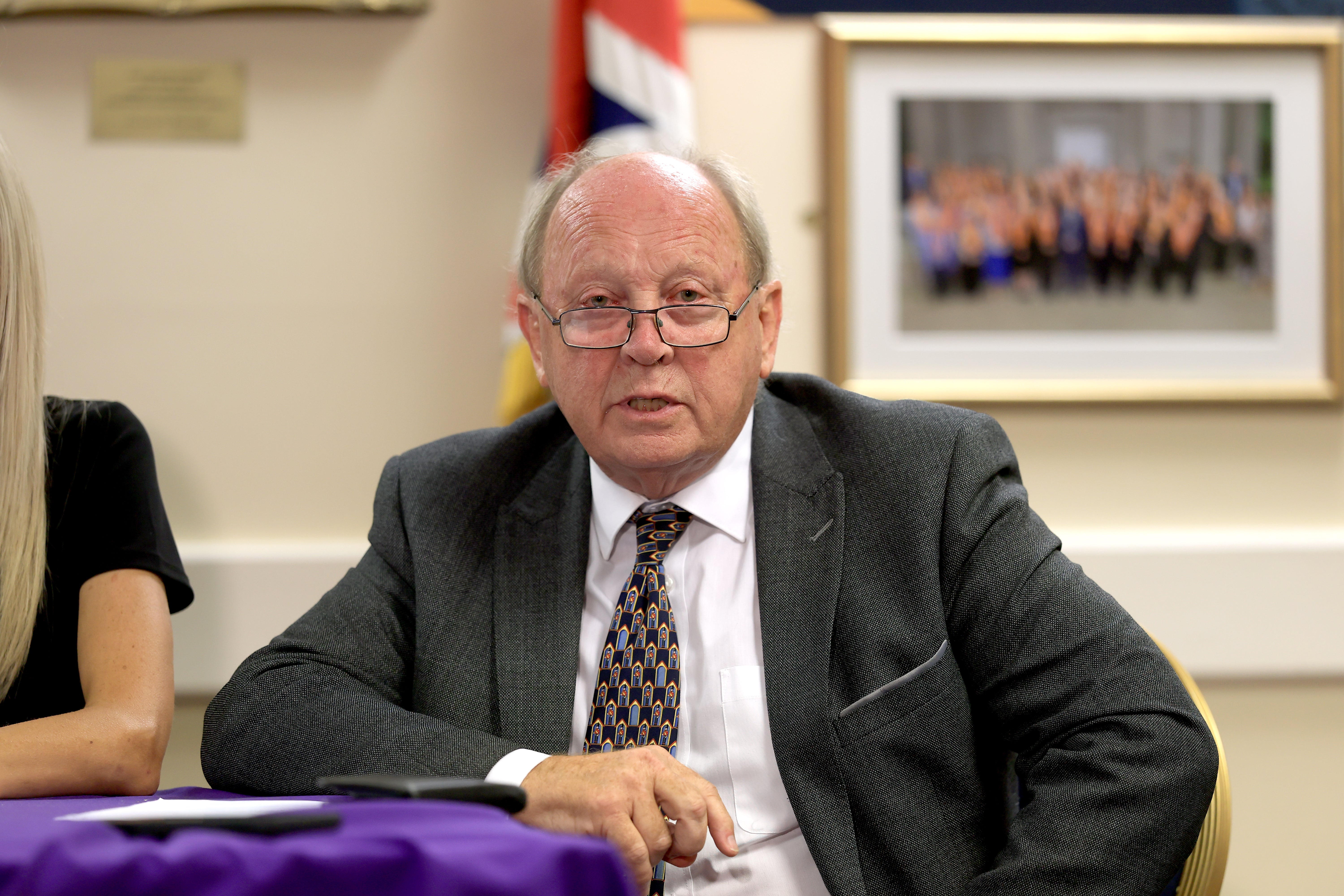 TUV MP Jim Allister has raised the possibility of a legal challenge (PA) (PA Wire)