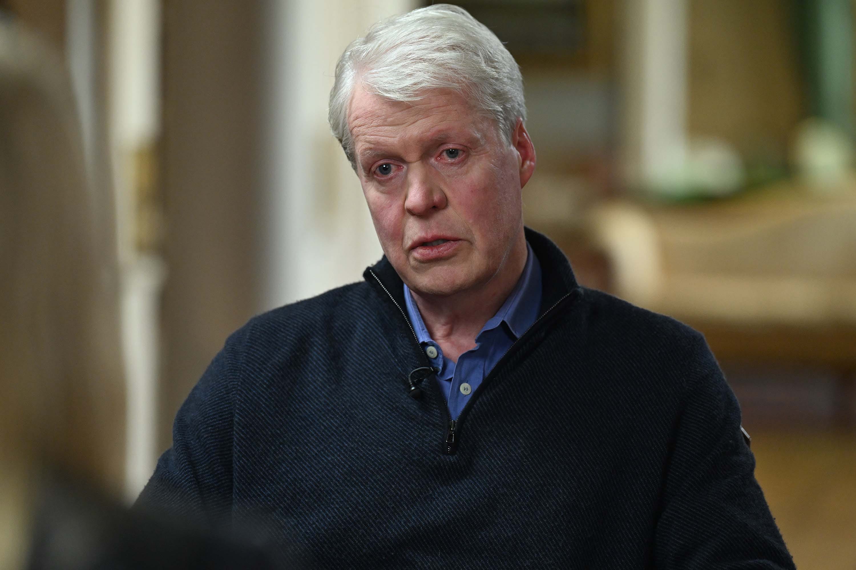 Earl Spencer faces legal action from Piers Morgan (Jeff Overs/BBC/PA)
