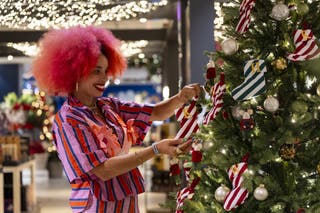 Demand for Christmas items is surging according to John Lewisโs figures (Ben Whitley/PA)