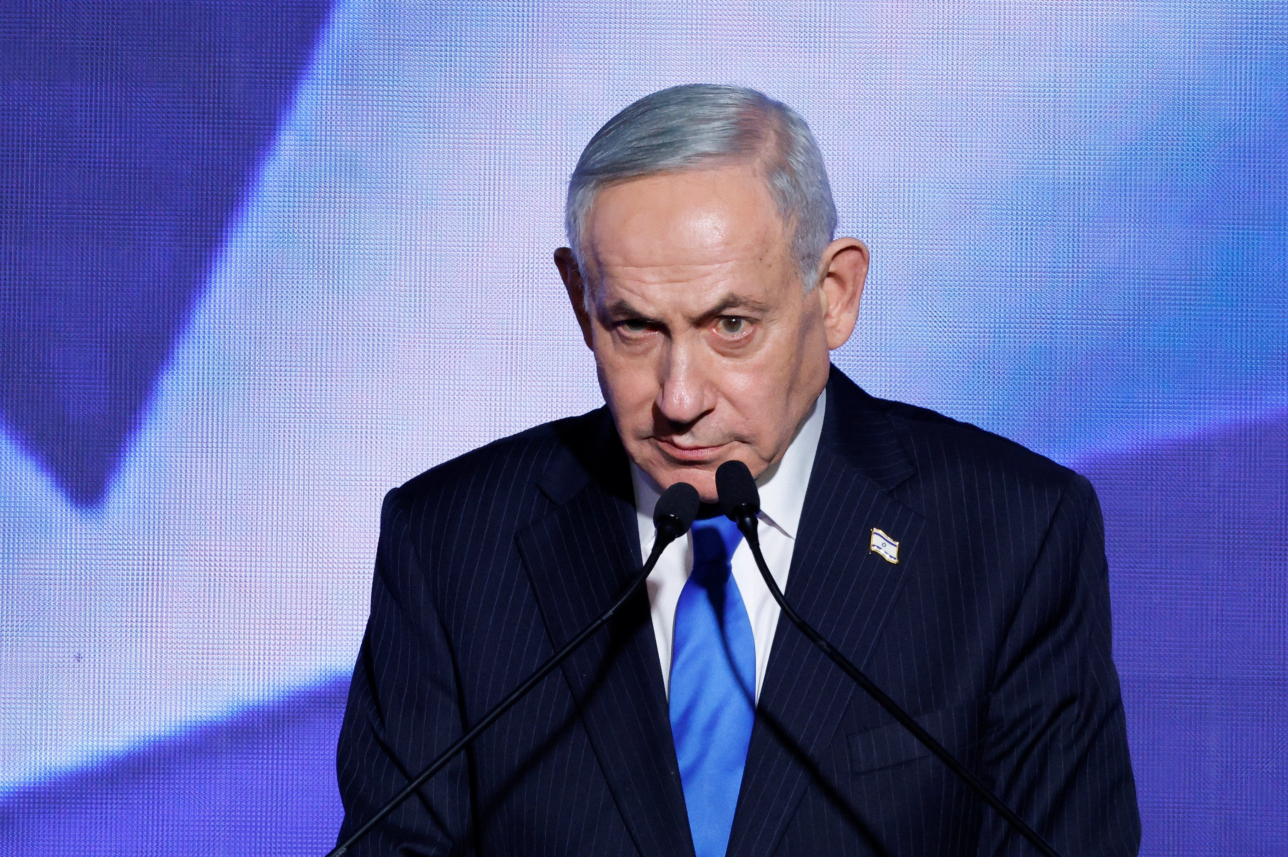 Benjamin Netanyahu, who is currently battling to stay on as prime minister in Israel ahead of next month’s elections, responded furiously to Macron's comments