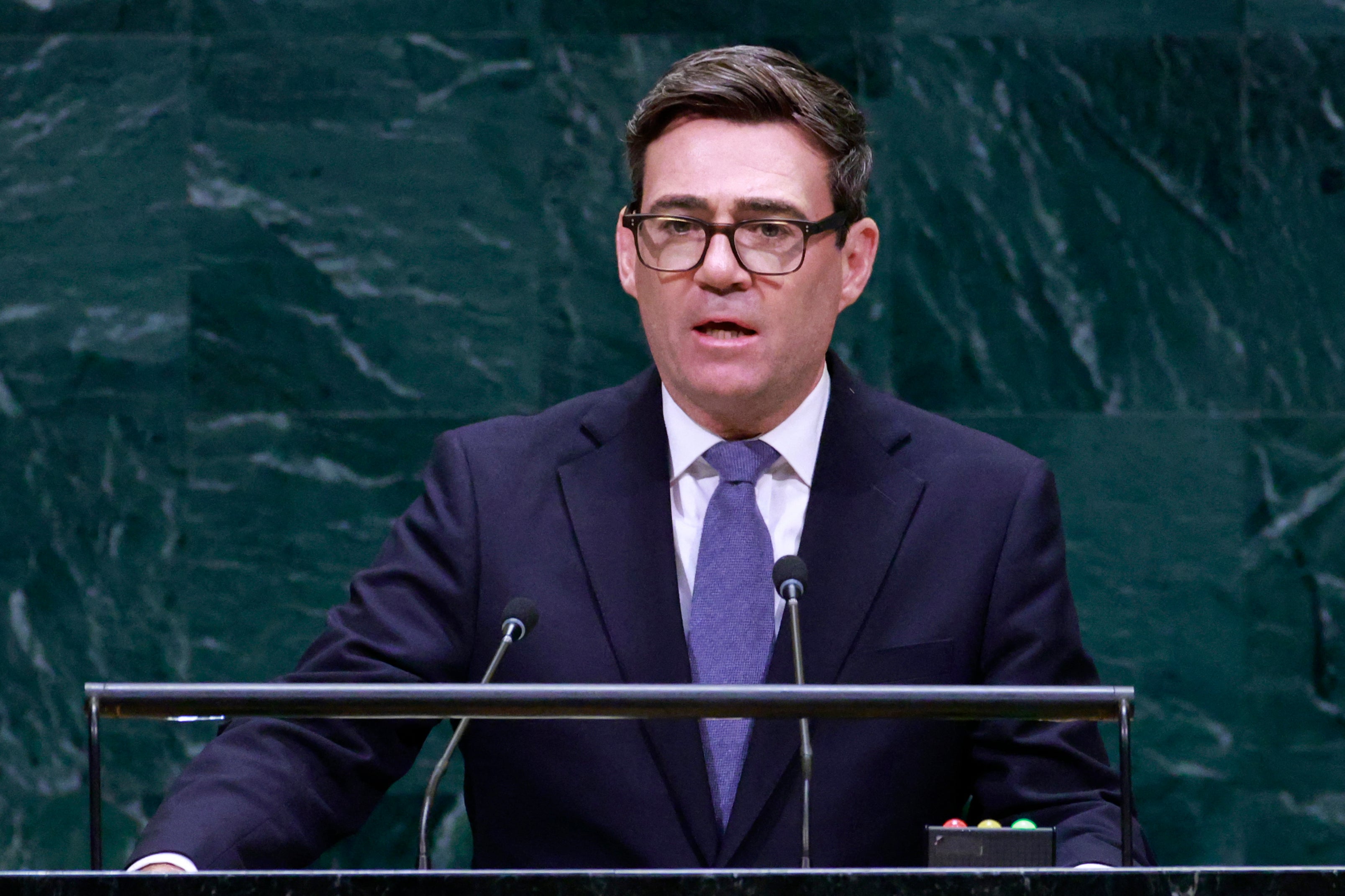 Andy Burnham Russia of exploiting Brexit to sow division in the UK as he announced a new unit to tackle online disinformation
