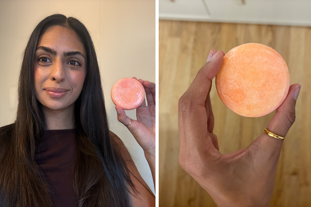 It left a subtle shine on my locks, thanks to the addition of glycolic acid (Sabrina Sahota/The Independent)