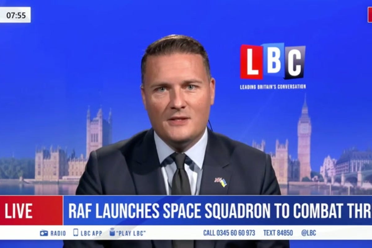 Wes Streeting left ‘kicking himself’ as he admits he doesn’t know cost of UK’s new military space squadron