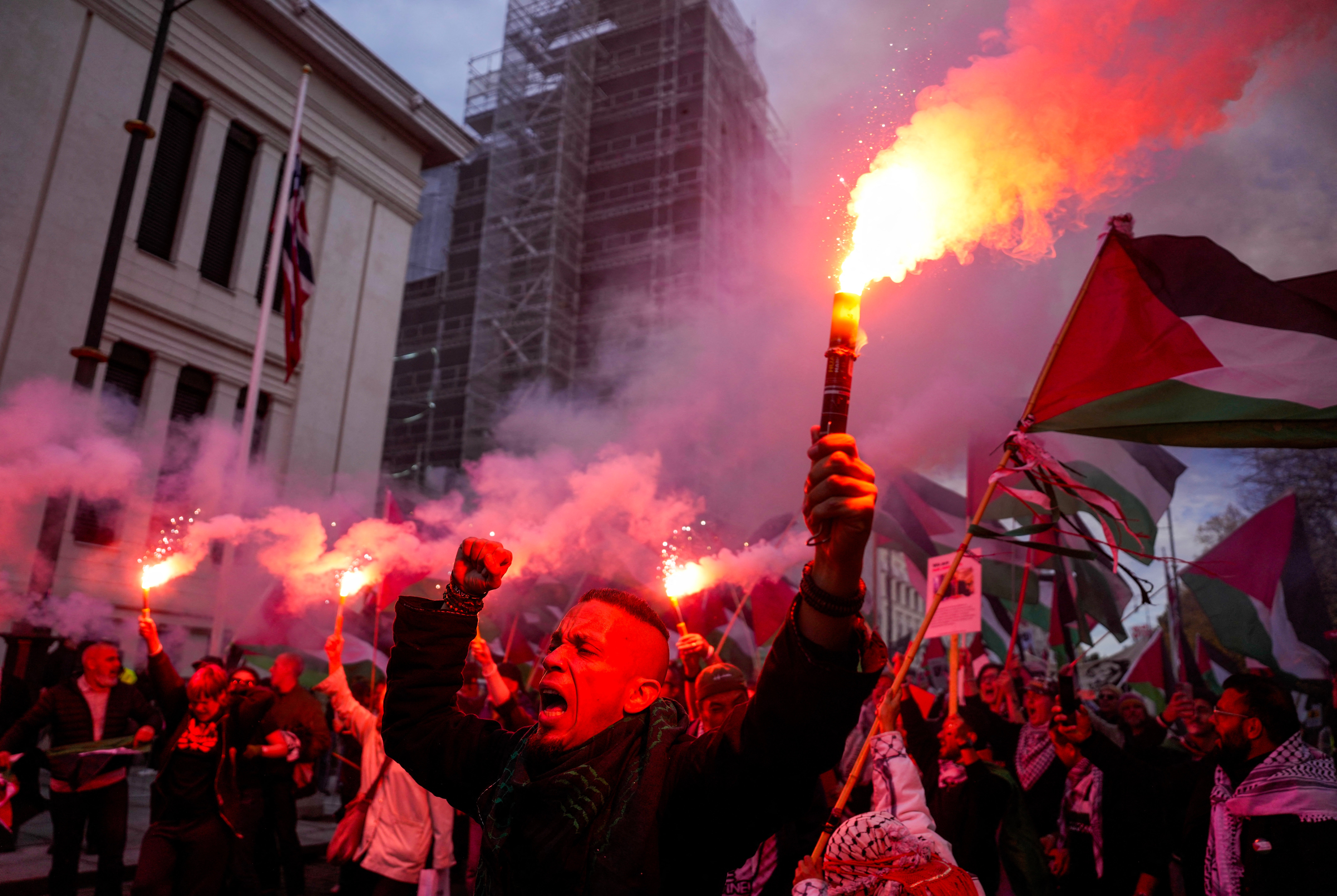 There were protests on the streets of Oslo and Udine before World Cup qualifiers between Norway and Italy and Israel last season