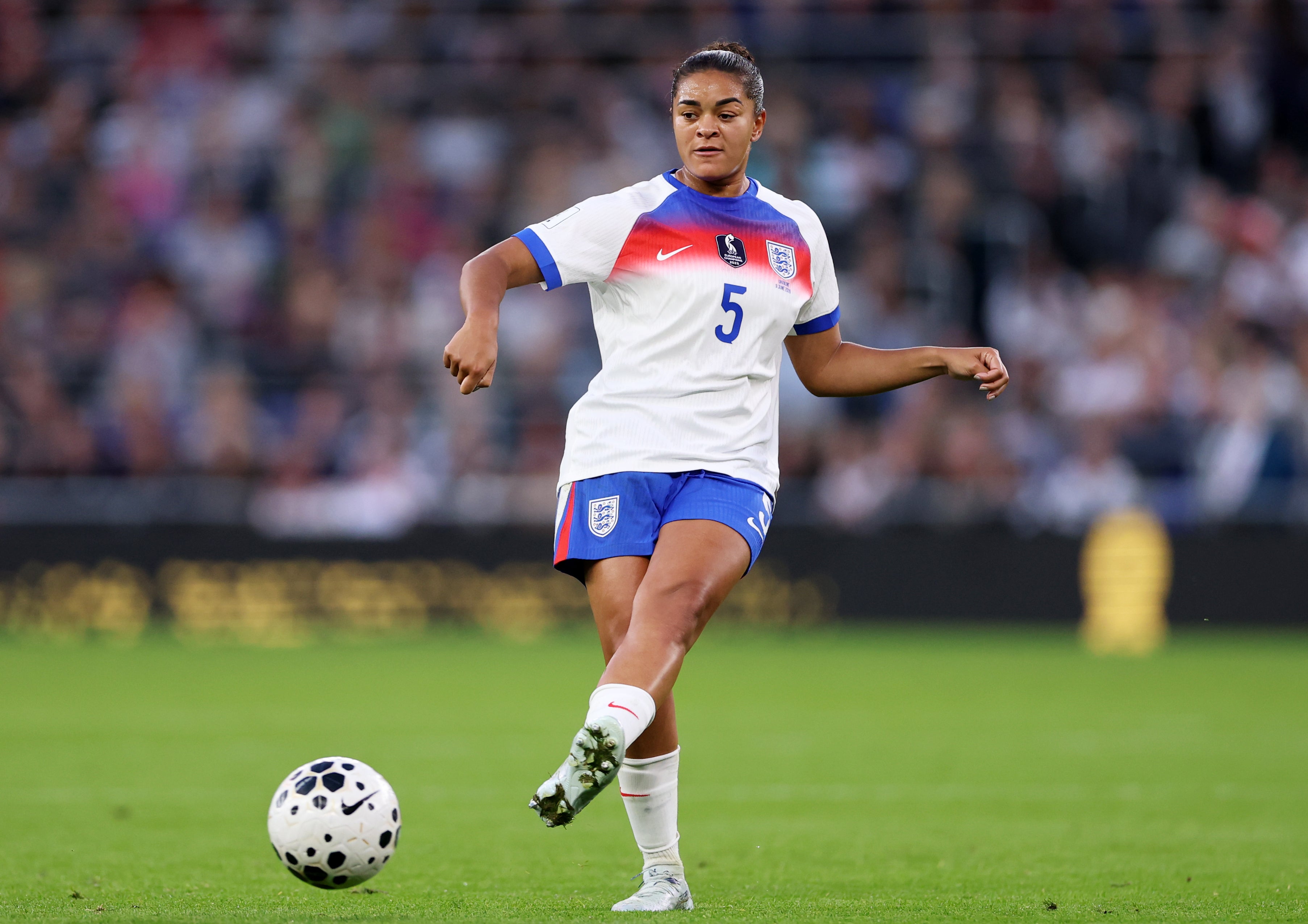 Carter spoke earlier this year about the impact online racist abuse had on her during last year's tournament