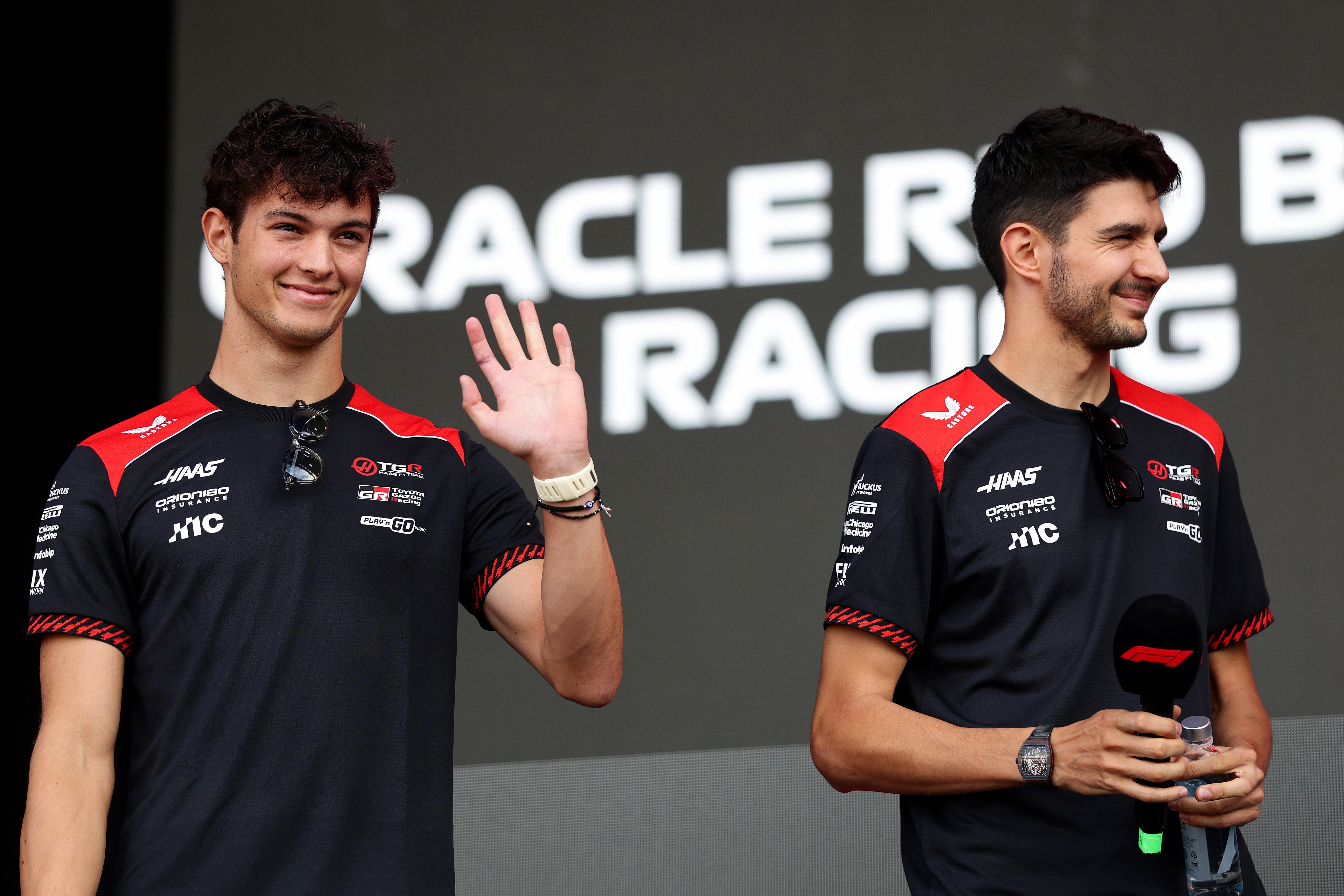 Ollie Bearman currently has 15 more points than Ocon (Getty)