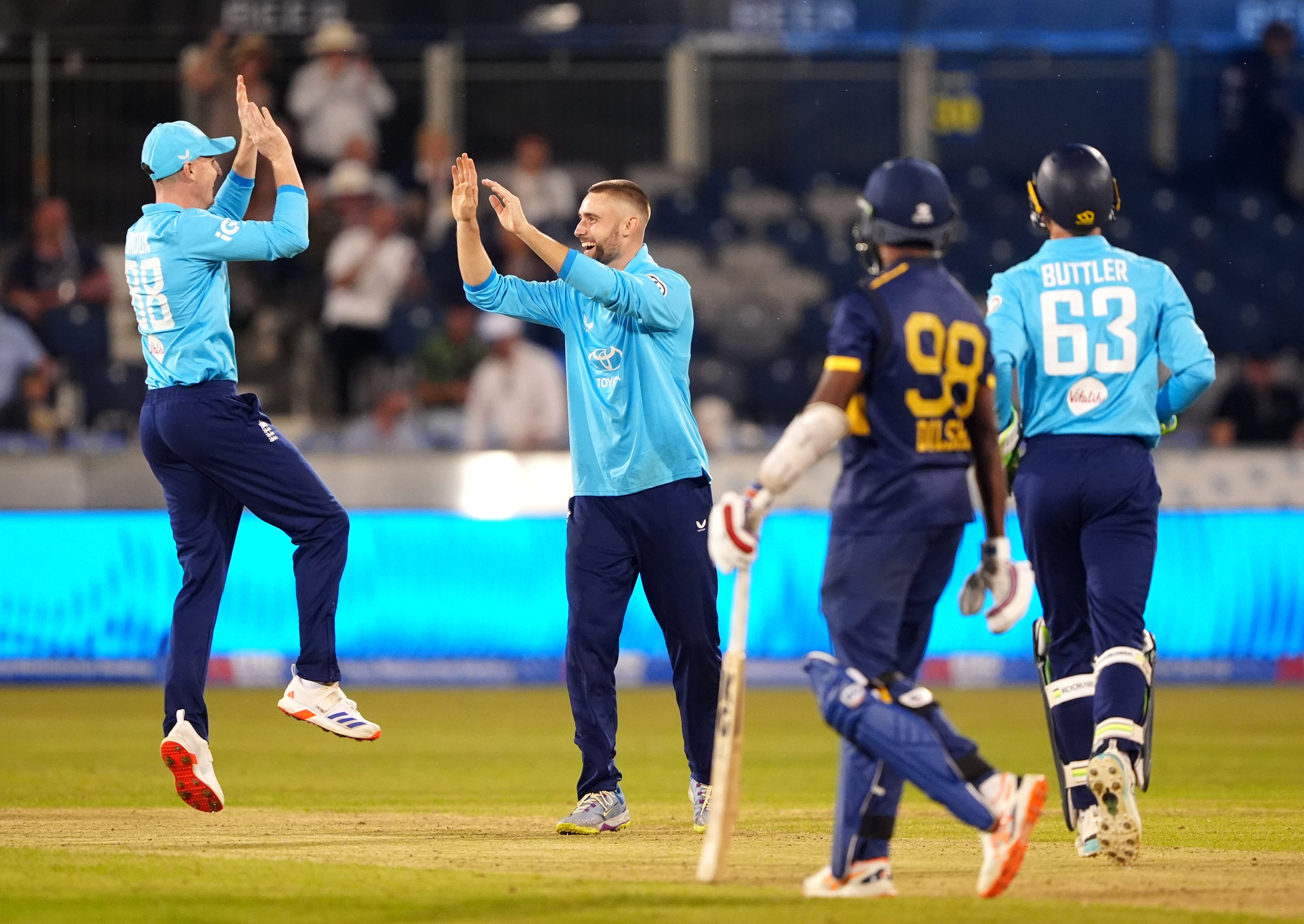 Jacks starred with bat and ball against Sri Lanka (PA Wire)