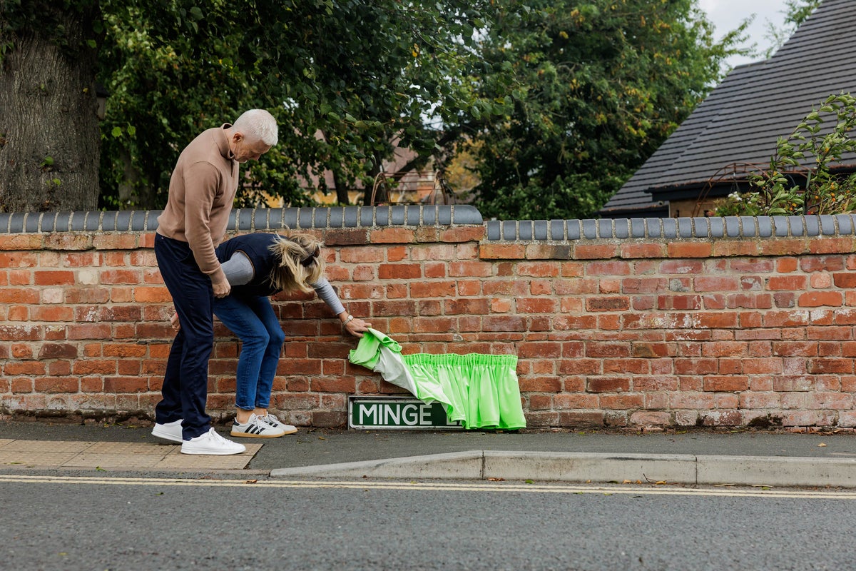 Britain’s ‘rudest road’ signs concreted in to deter thieves