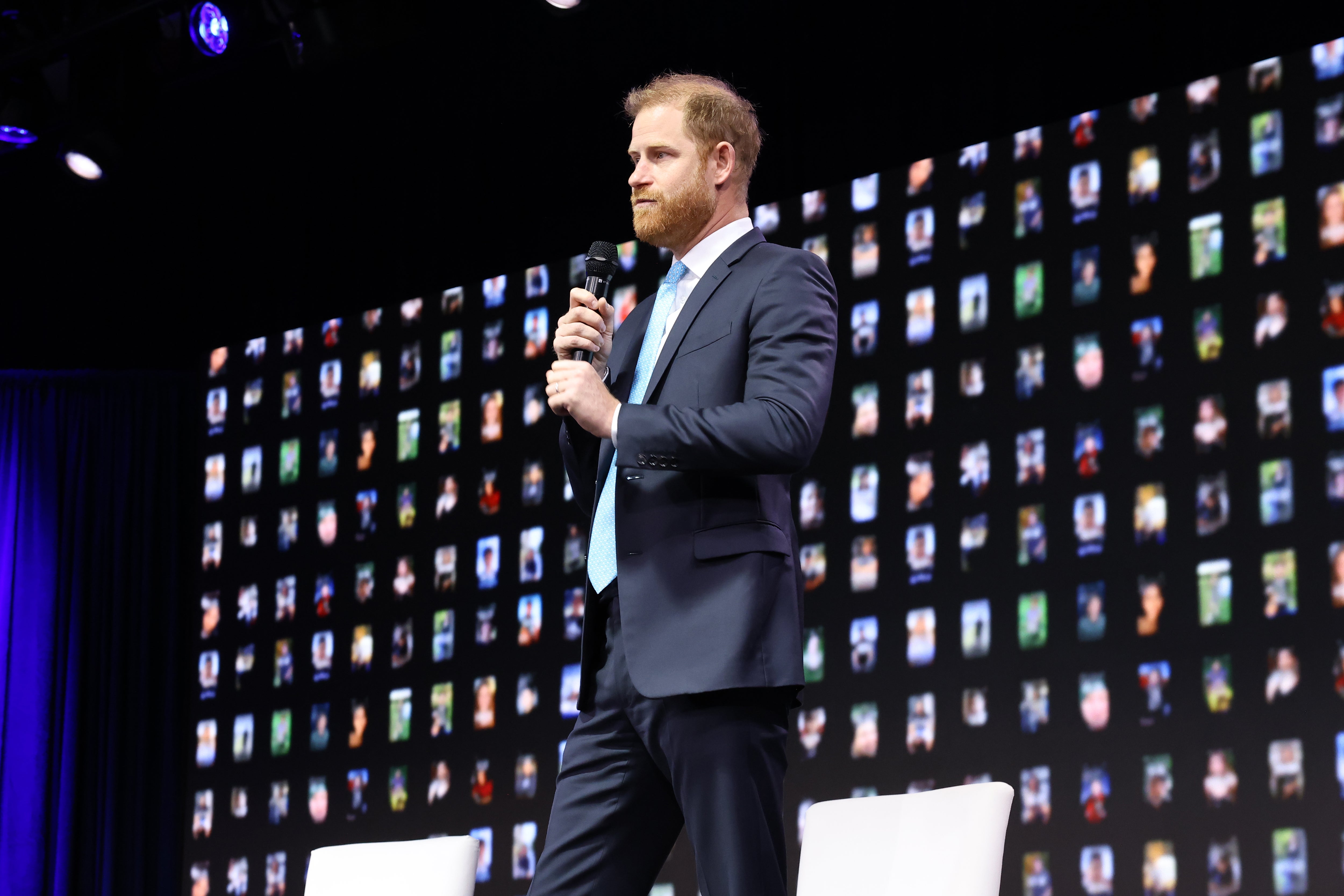 Prince Harry, Duke of Sussex speaks onstage during the Clinton Global Initiative 2026 Annual Meeting at New York Hilton Midtown