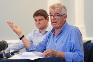 Ryanair boss Michael O’Leary said the firm did not have any ‘great fundamental philosophical difference’ with the regional tax (Yui Mok/PA)