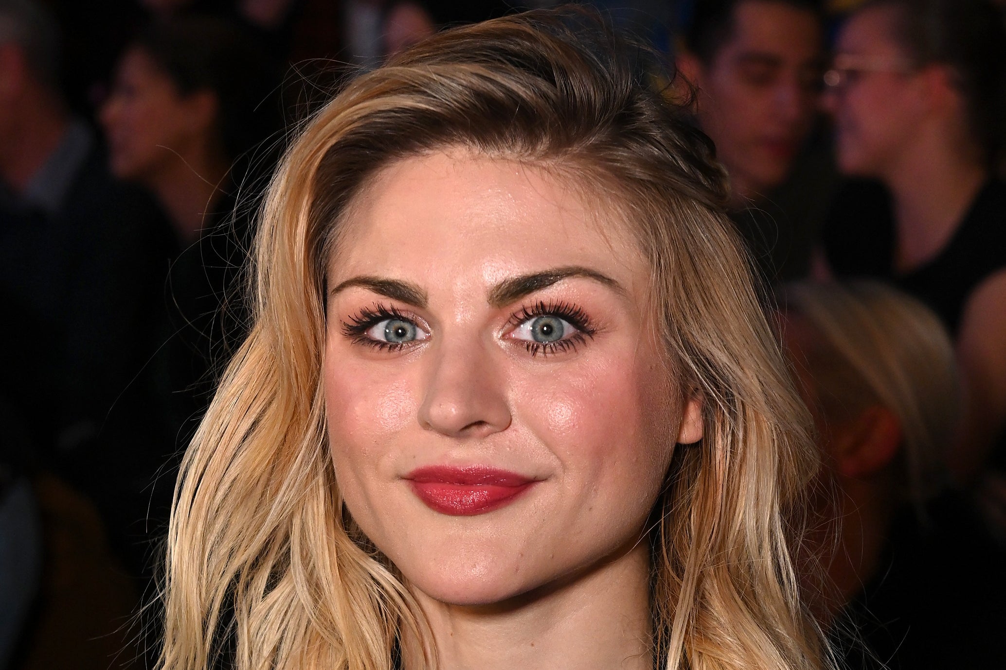 Frances Bean Cobain was last pictured at a public event in the front row of the Moschino Spring/Summer 20 fashion show in June 2019 (Getty)