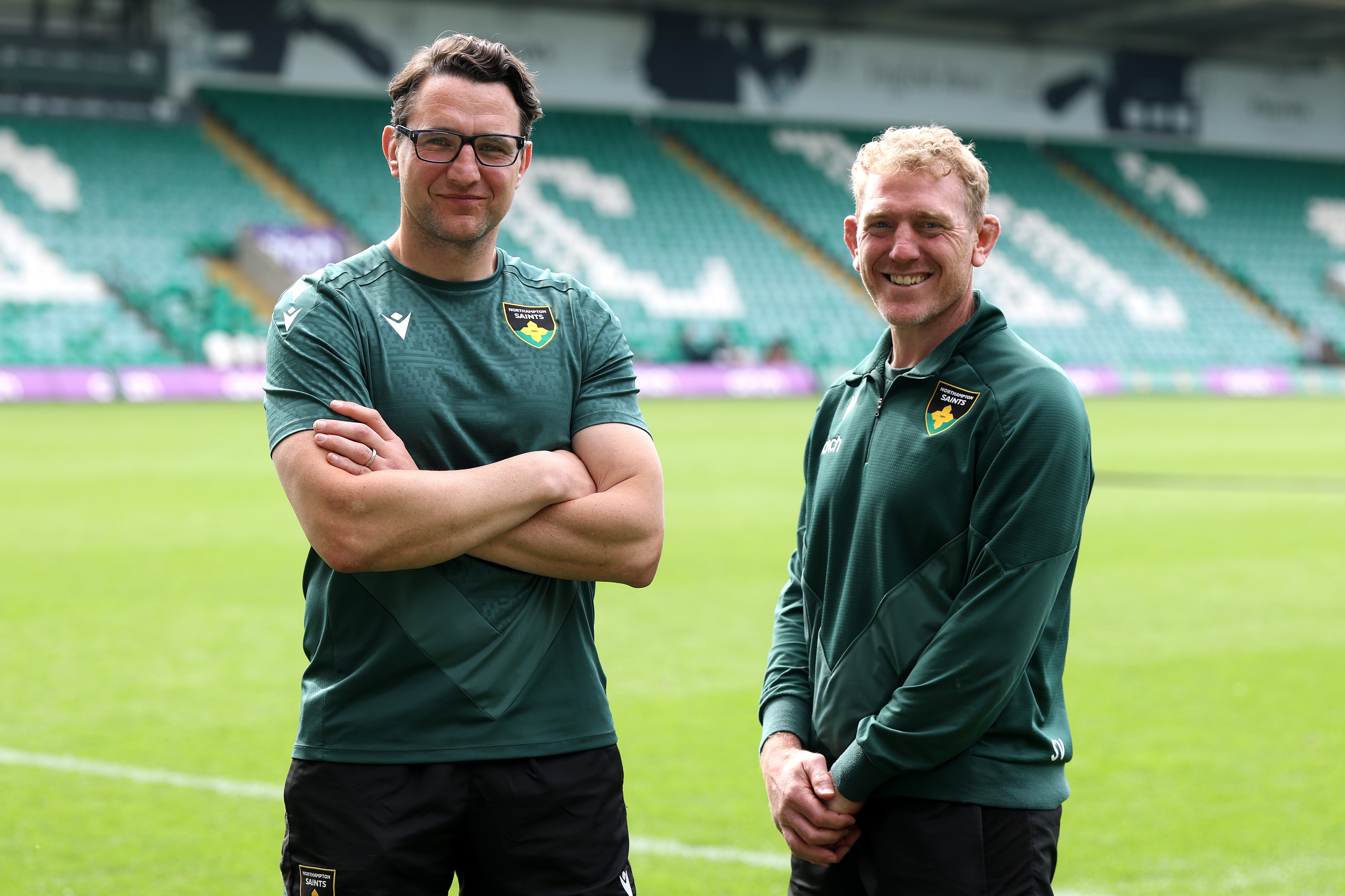 Phil Dowson and Sam Vesty have become English rugby's best coaching double act (Getty)