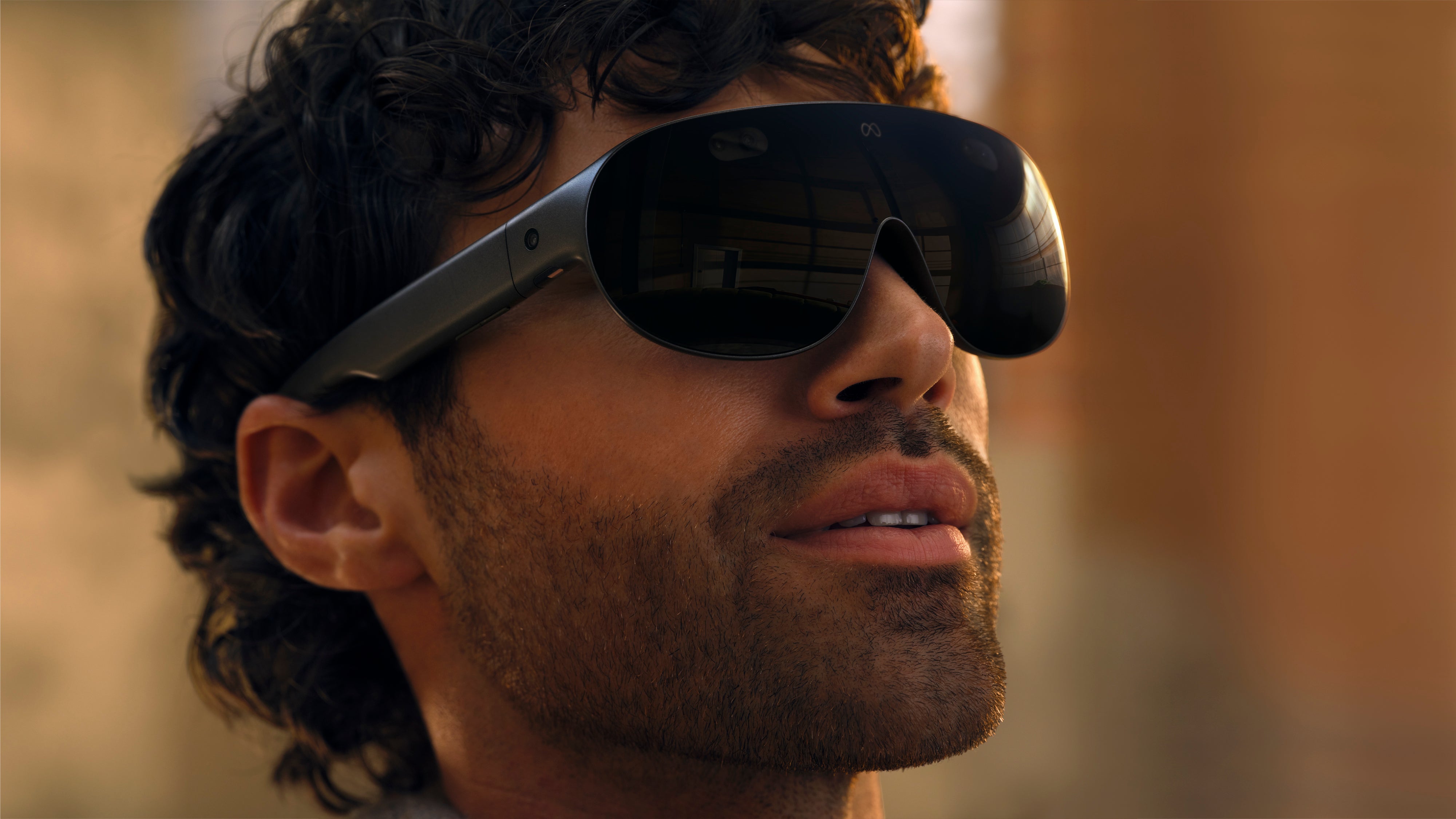 Meta's new VR glasses – which are attached to a puck that sits in the pocket and allows them to weigh five times less than their predecessor (Meta)