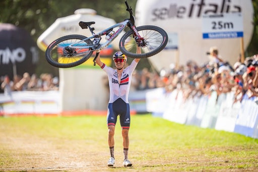 Pidcock won the mountain bike cross-country world title for a second time late last month