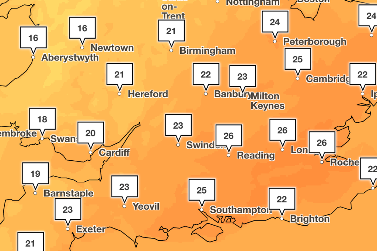 UK set for ‘exceptionally warm’ weather later this week, Met Office says
