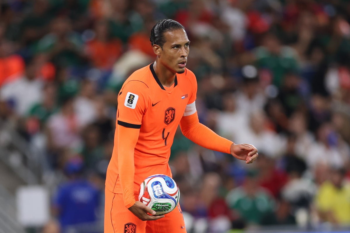 Virgil van Dijk hits back at ‘nonsense’ claims that he influenced Netherlands’ World Cup tactics