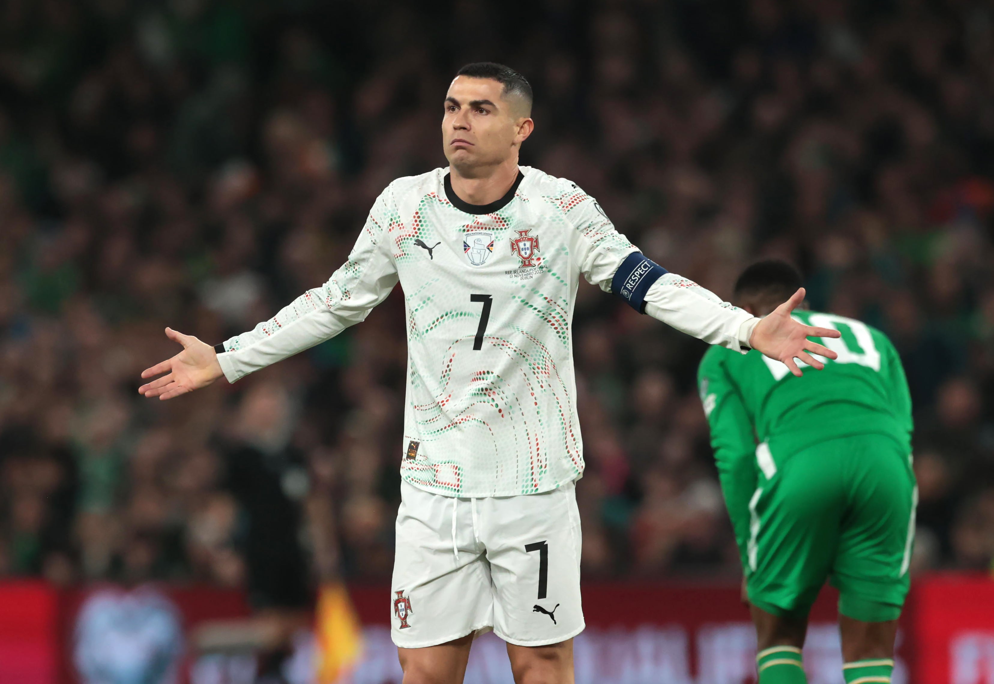 Cristiano Ronaldo has decided to keep his Portugal career going (Liam McBurney/PA)