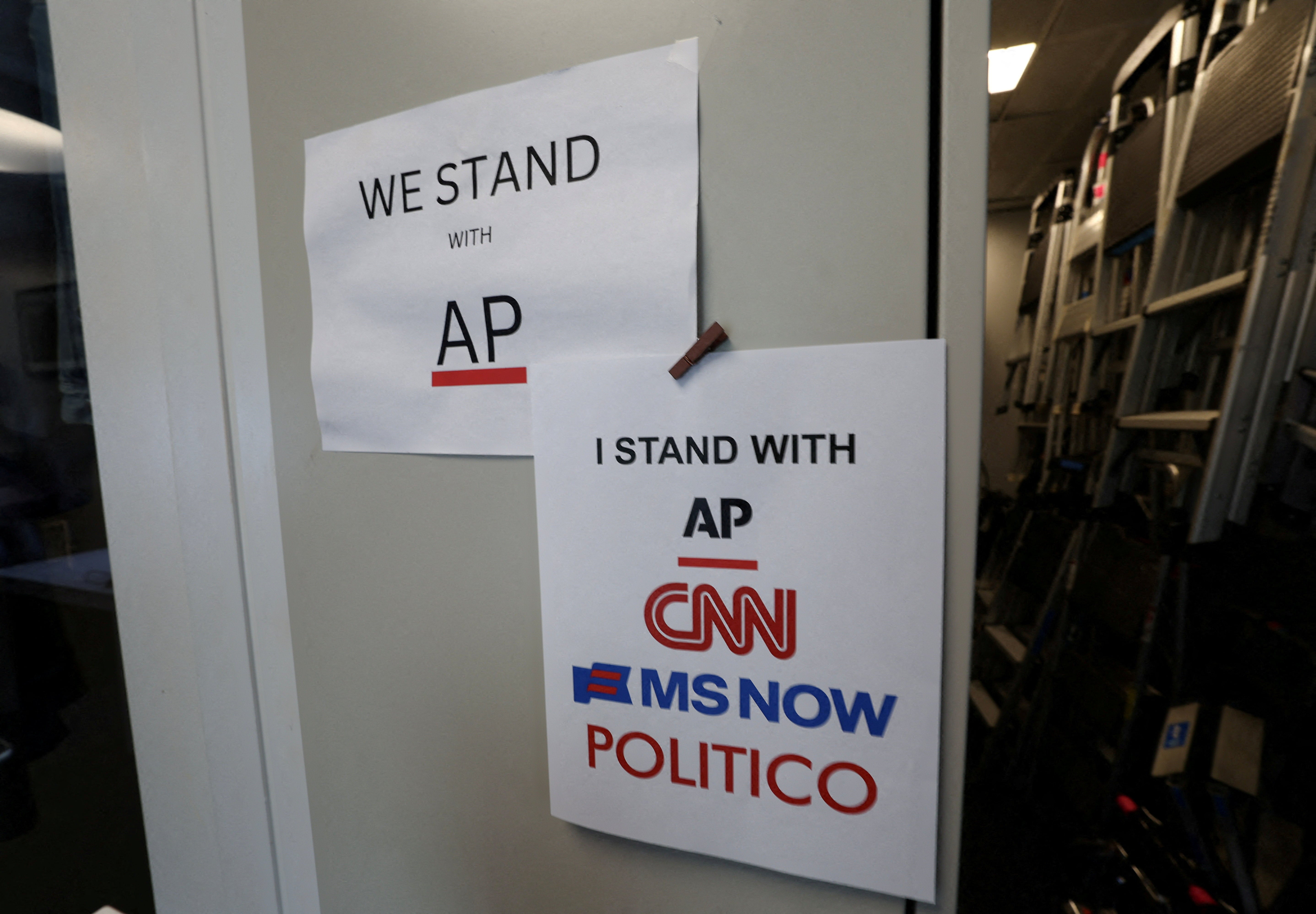 CNN, MSNOW and Politico are suing the Trump administration to restore press access to the White House after the president announced he was ‘banning’ the outlets