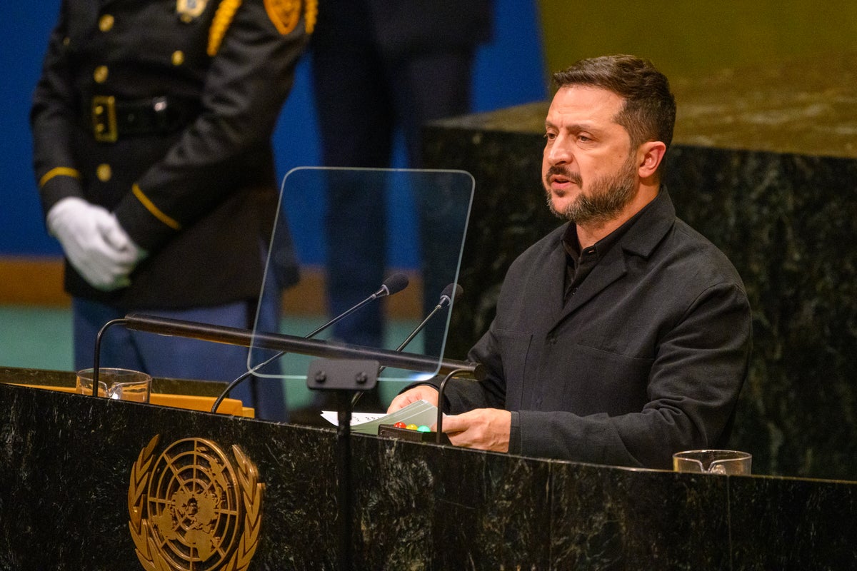 Zelensky tells world leaders that Putin is ‘patent zero’ for spreading war globally - but Ukraine has a cure