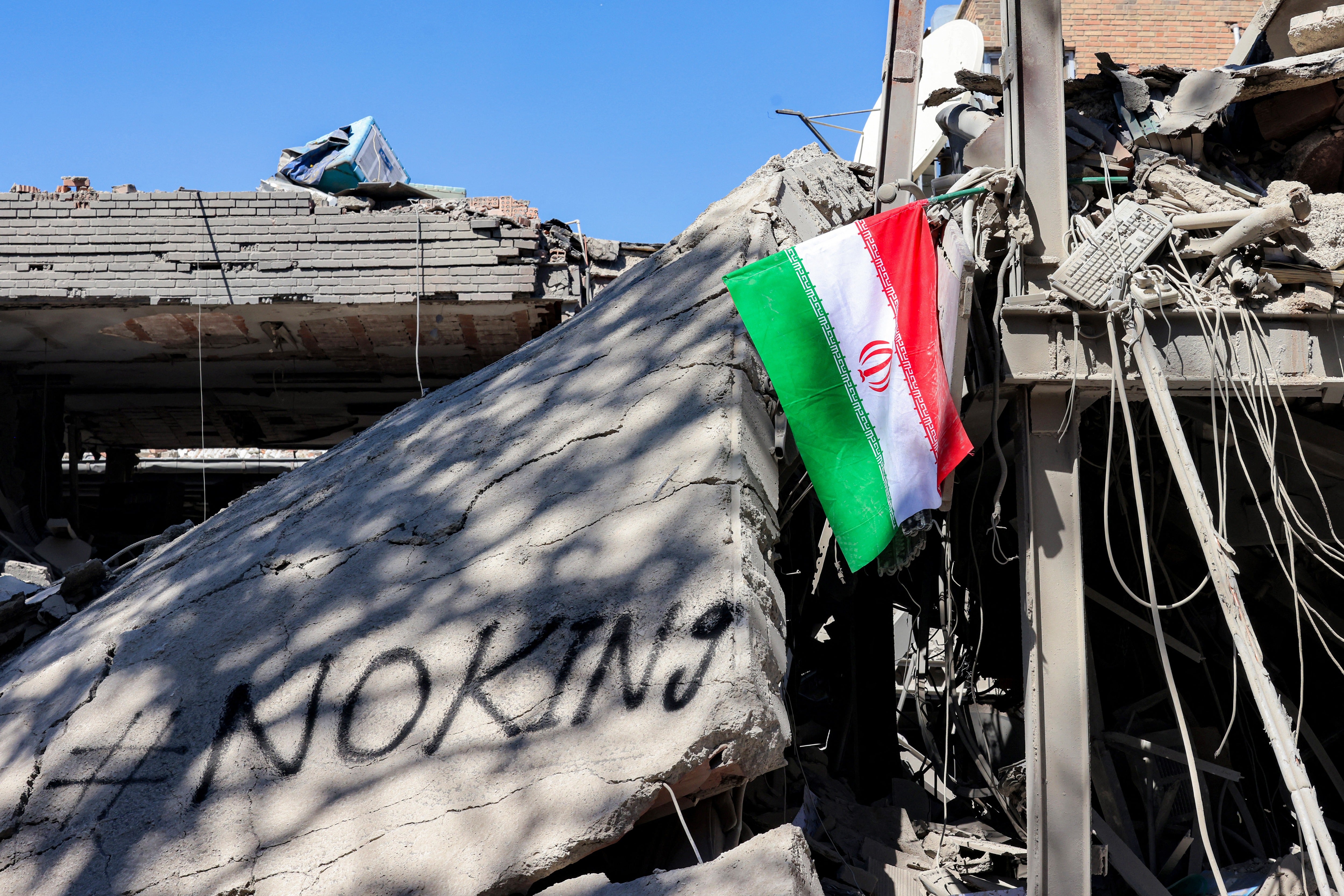 The decline in Trump coverage comes amid an unpopular and costly war in Iran that has fractured the base, with former Fox News host Tucker Carlson warning, ‘There’s no future of the MAGA movement’ (AFP via Getty Images)