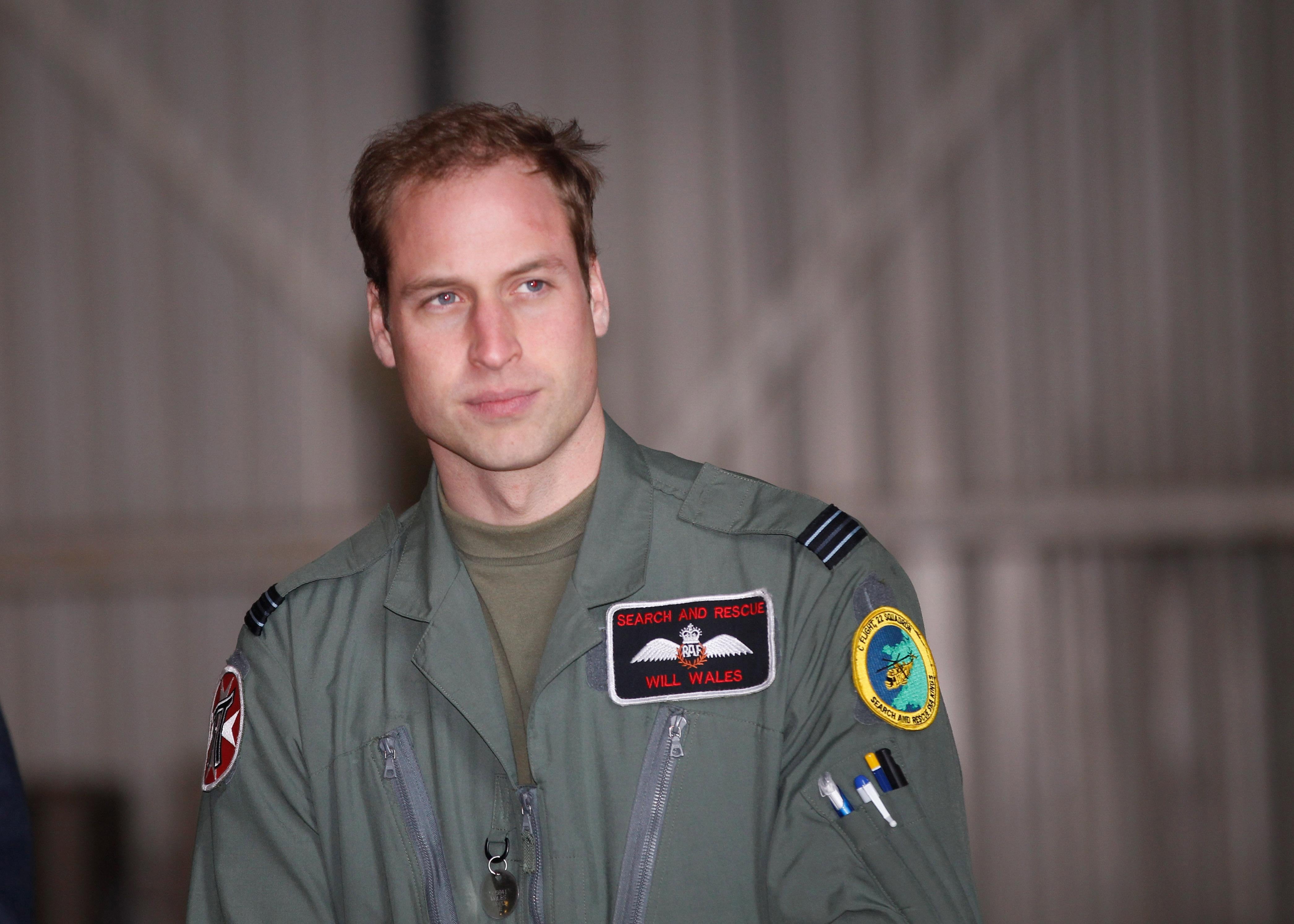 The Prince of Wales served for three years as a search and rescue pilot at RAF Valley (PA) (PA Archive)