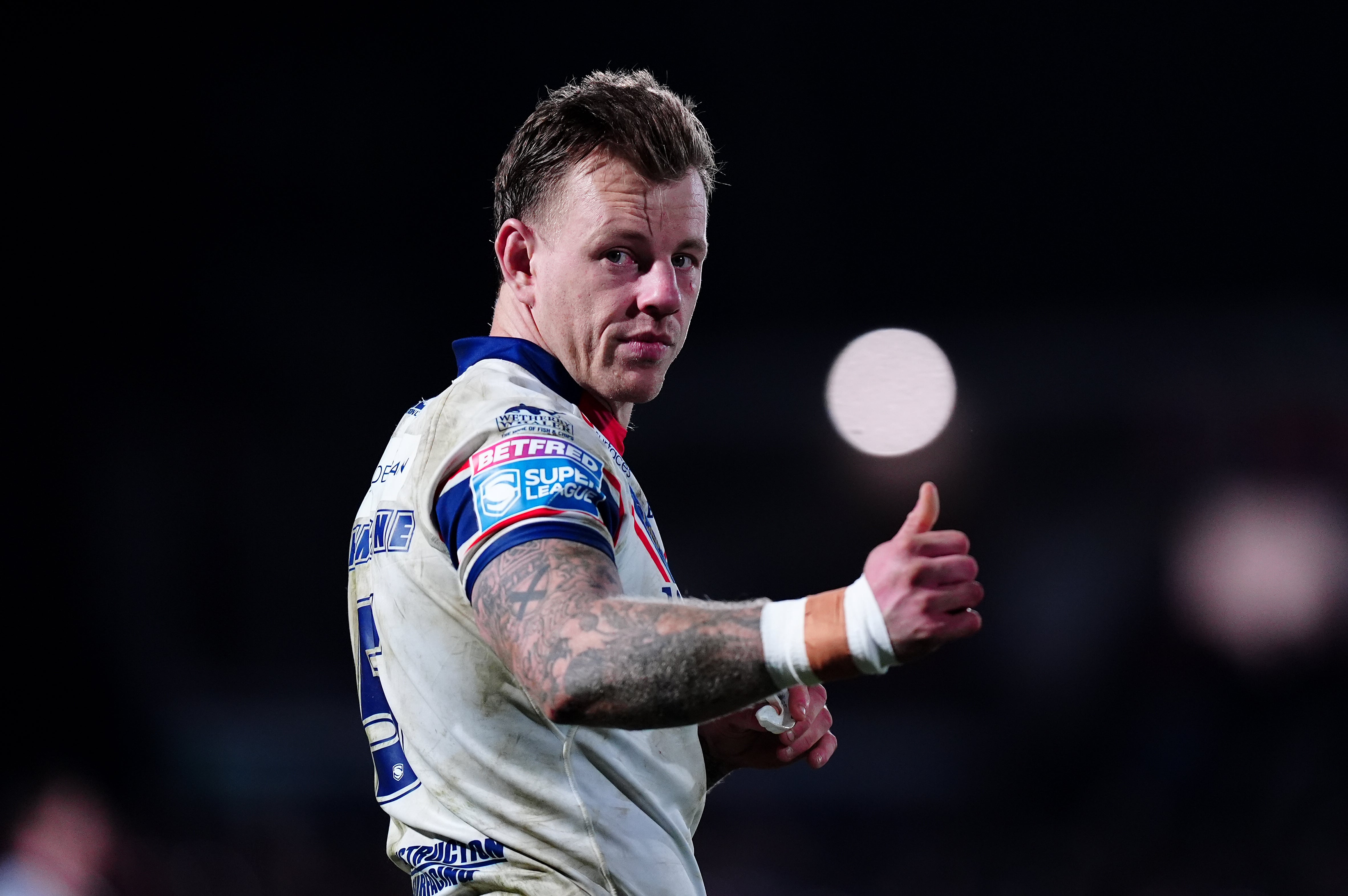 Tom Johnstone is determined to lead Wakefield to the Grand Final (Mike Egerton/PA) (PA Archive)