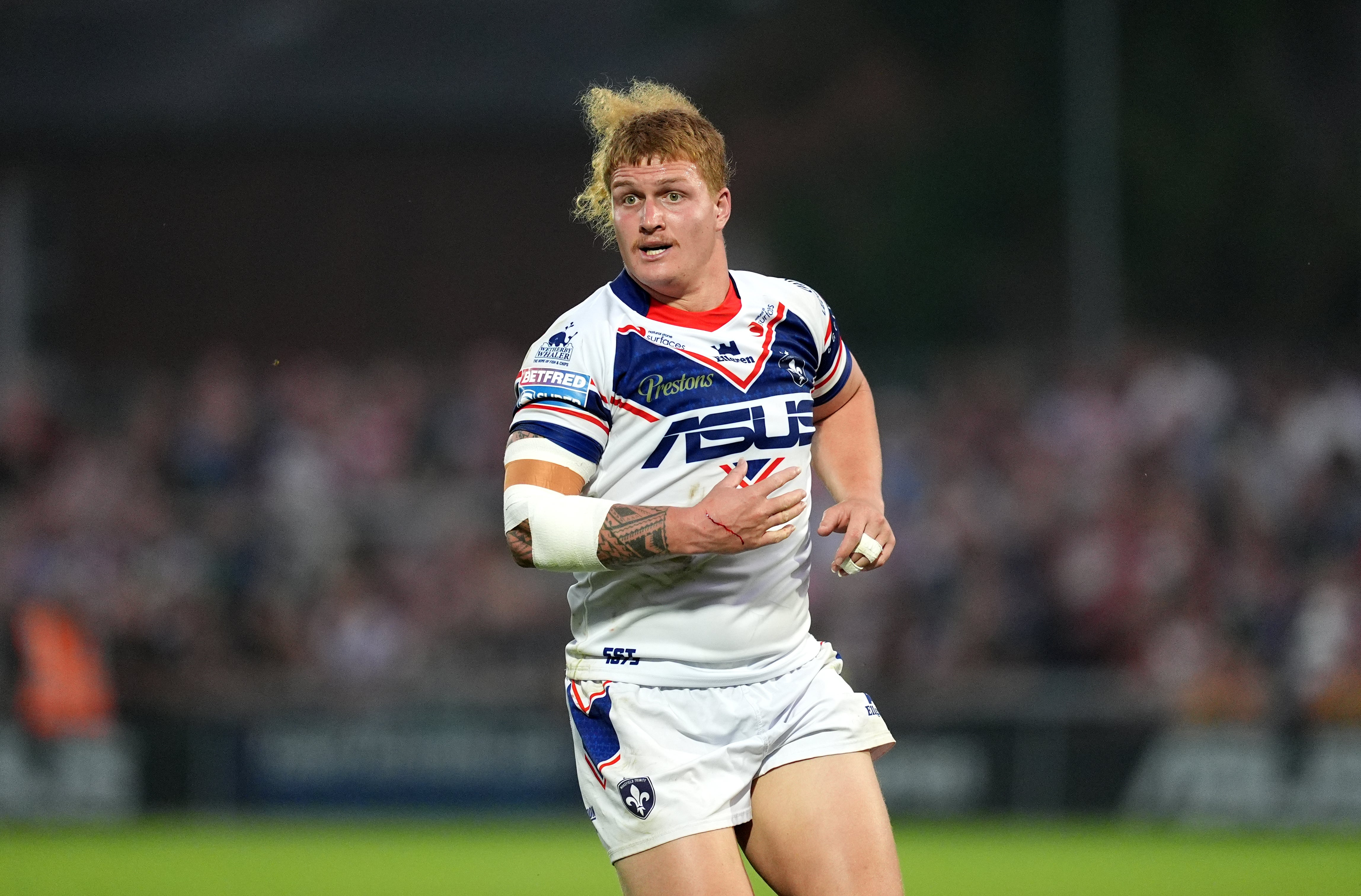 Caius Faatili has become a cult hero since his arrival at Wakefield (Martin Rickett/PA) (PA Archive)