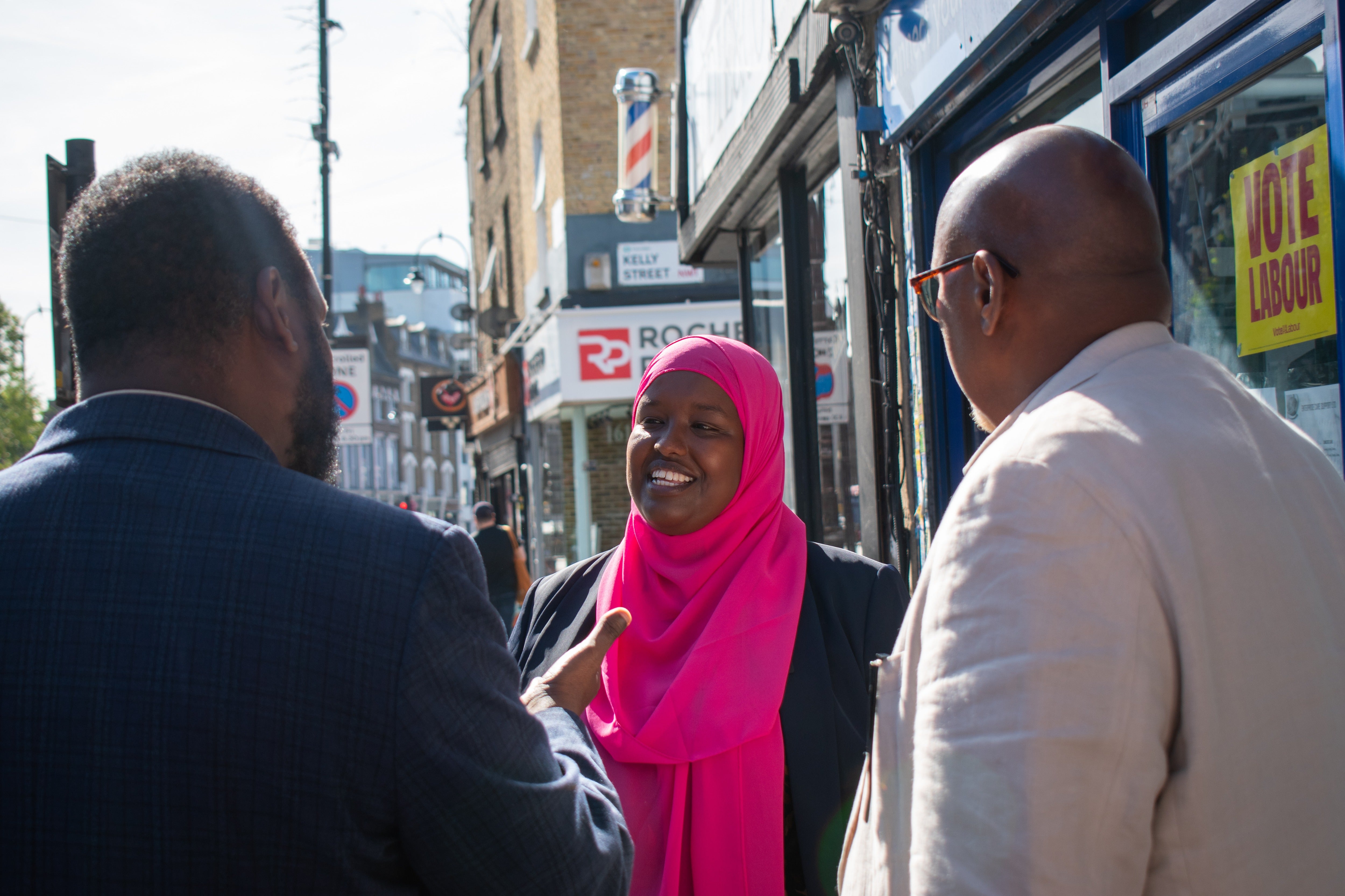 Childhood refugee Sagal Abdi-Wali is taking on the Green Party leader in a crucial contest