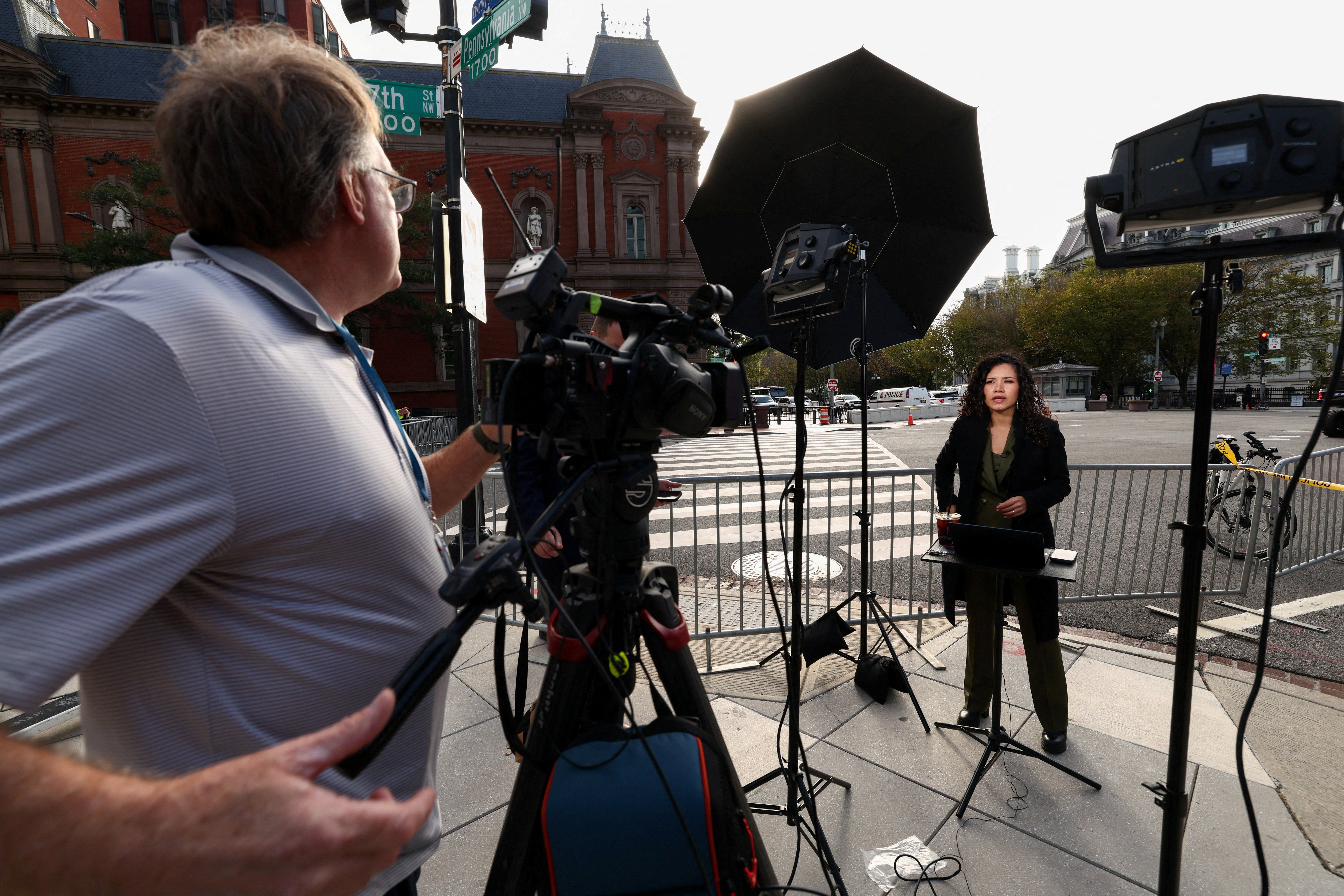 MS NOW’s White House correspondent Laura Barron-Lopez was among several reporters who were denied access to White House grounds on the morning of September 24 despite a federal judge’s order hours earlier requiring the Trump administration to grant them entry