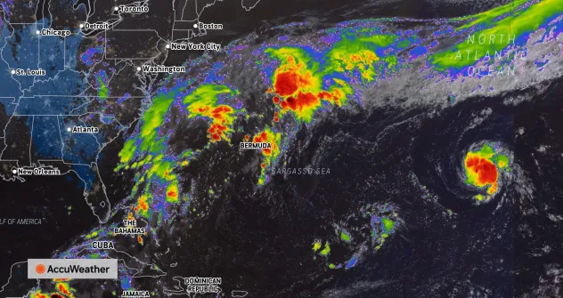 The storm is moving in to the East Coast Thursday, but will have its largest impacts from Friday night to Saturday night