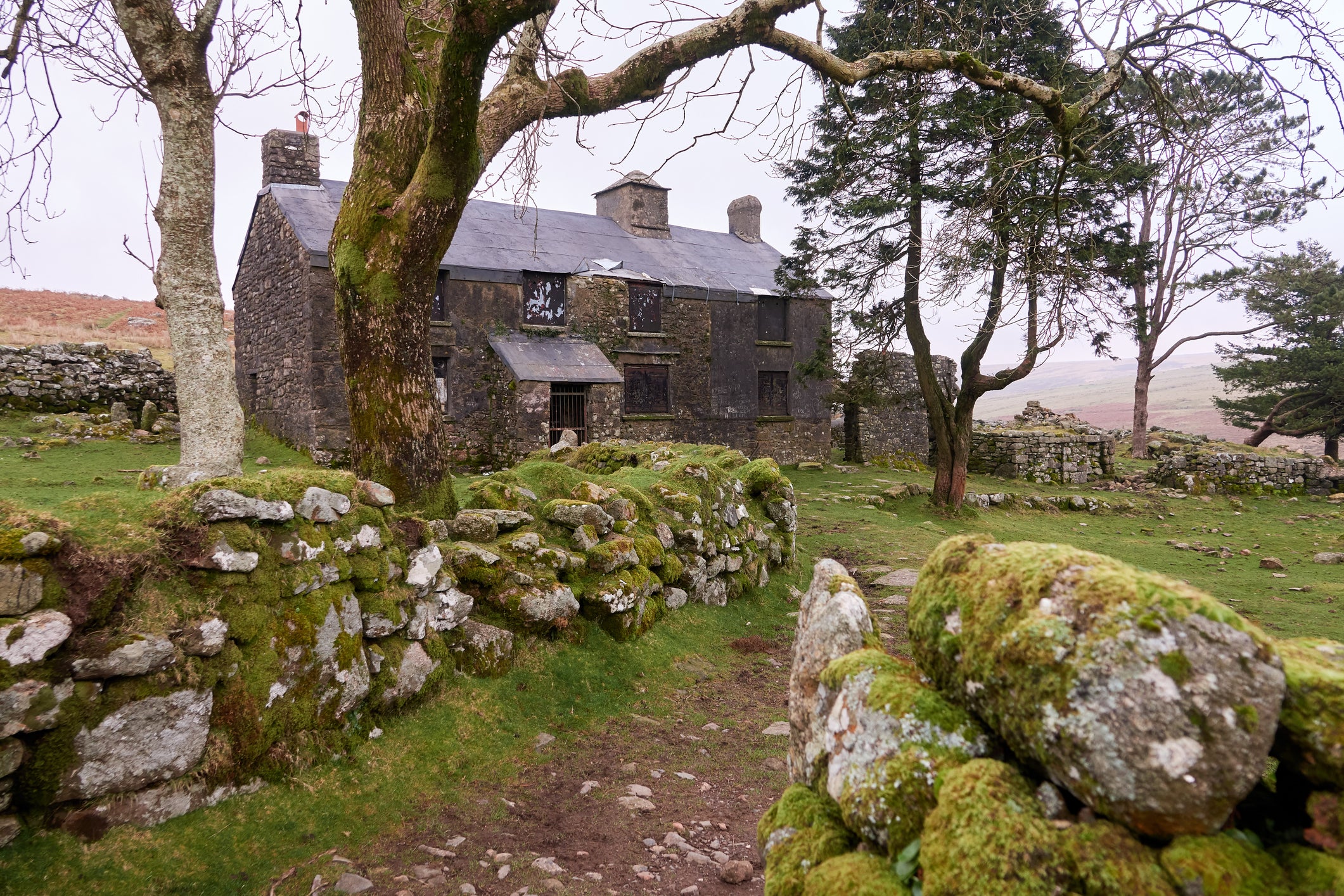 Ditsworthy Warren House in Dartmoor is the cottage that the Dashwood family move into