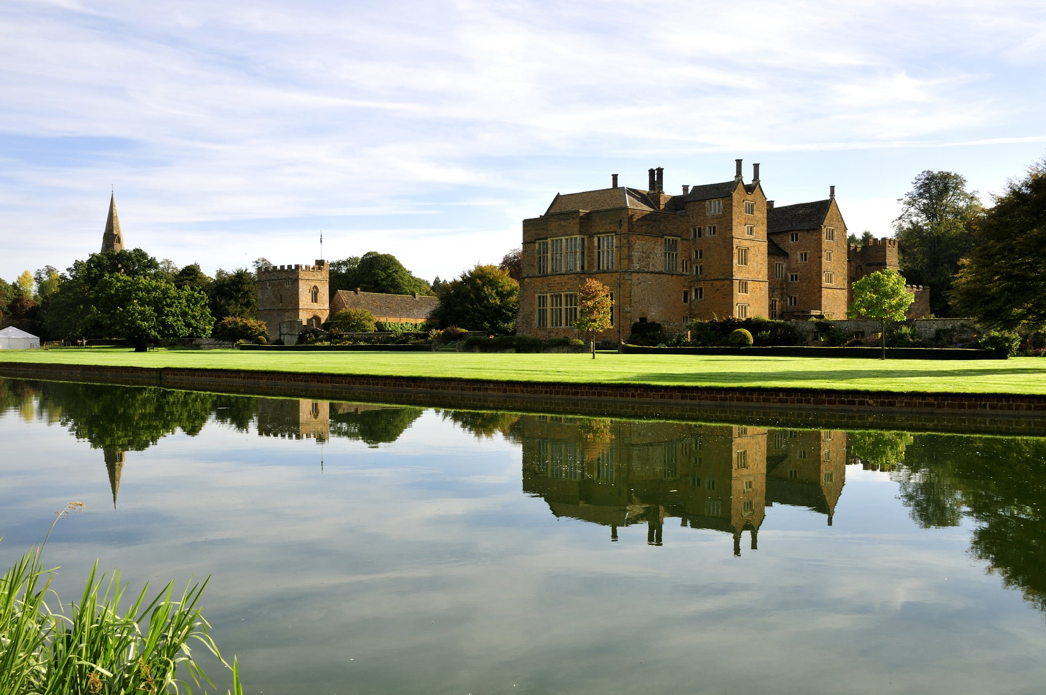 Broughton Castle has a complex Parliamentarian history