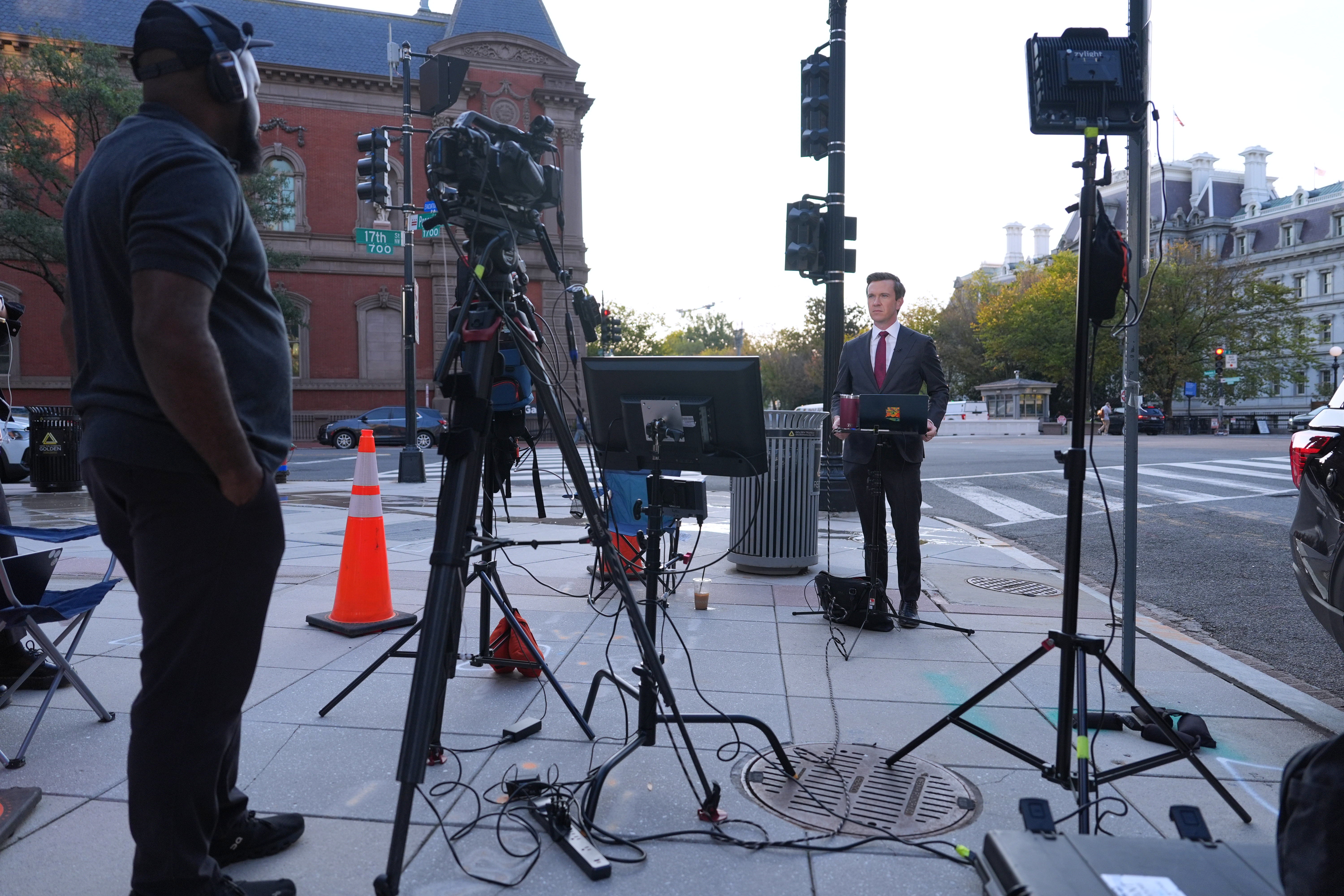 APTOPIX Trump News Media