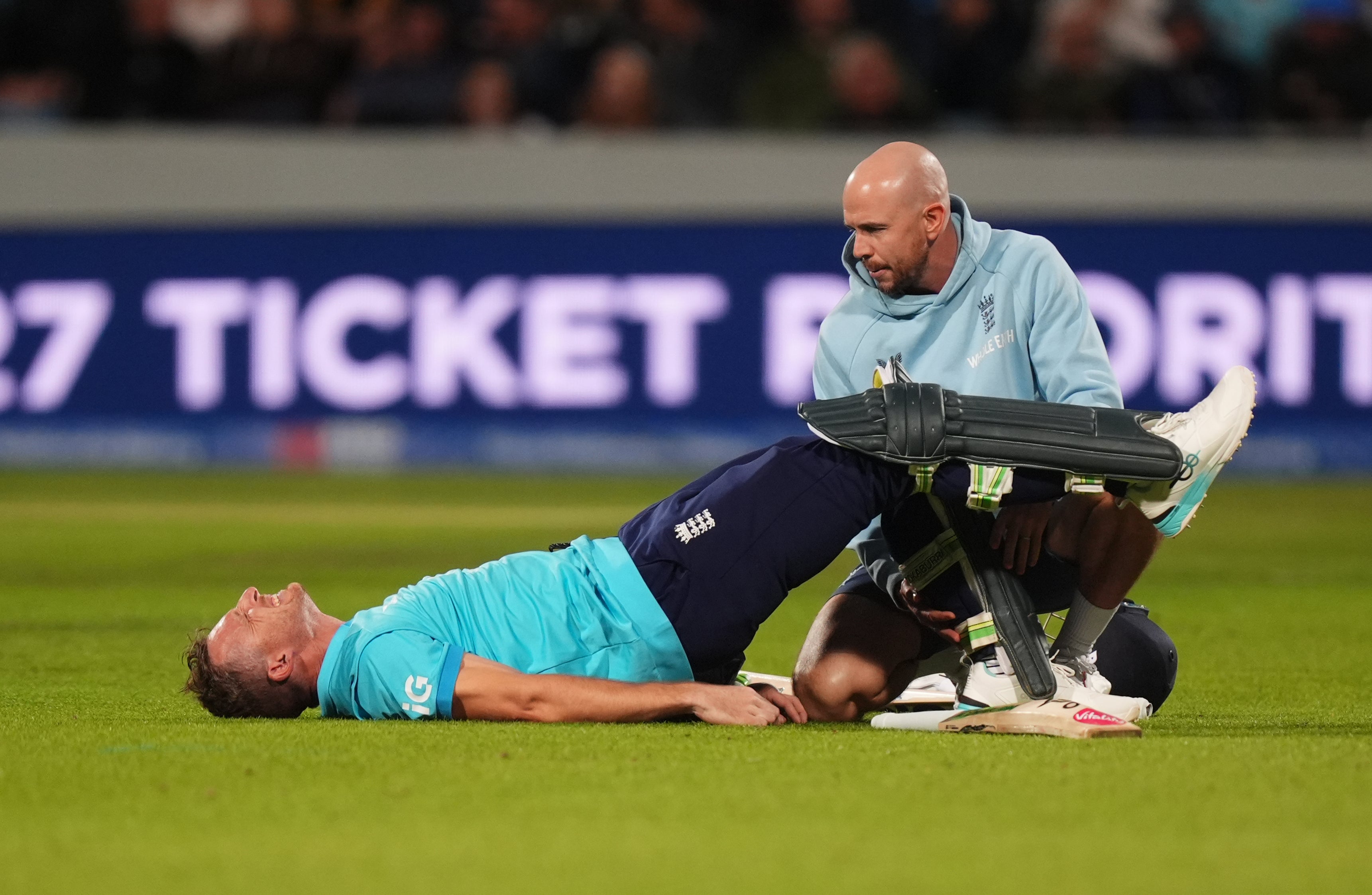 Things went downhill for England when Jos Buttler was injured (Mike Egerton/PA) (PA Wire)