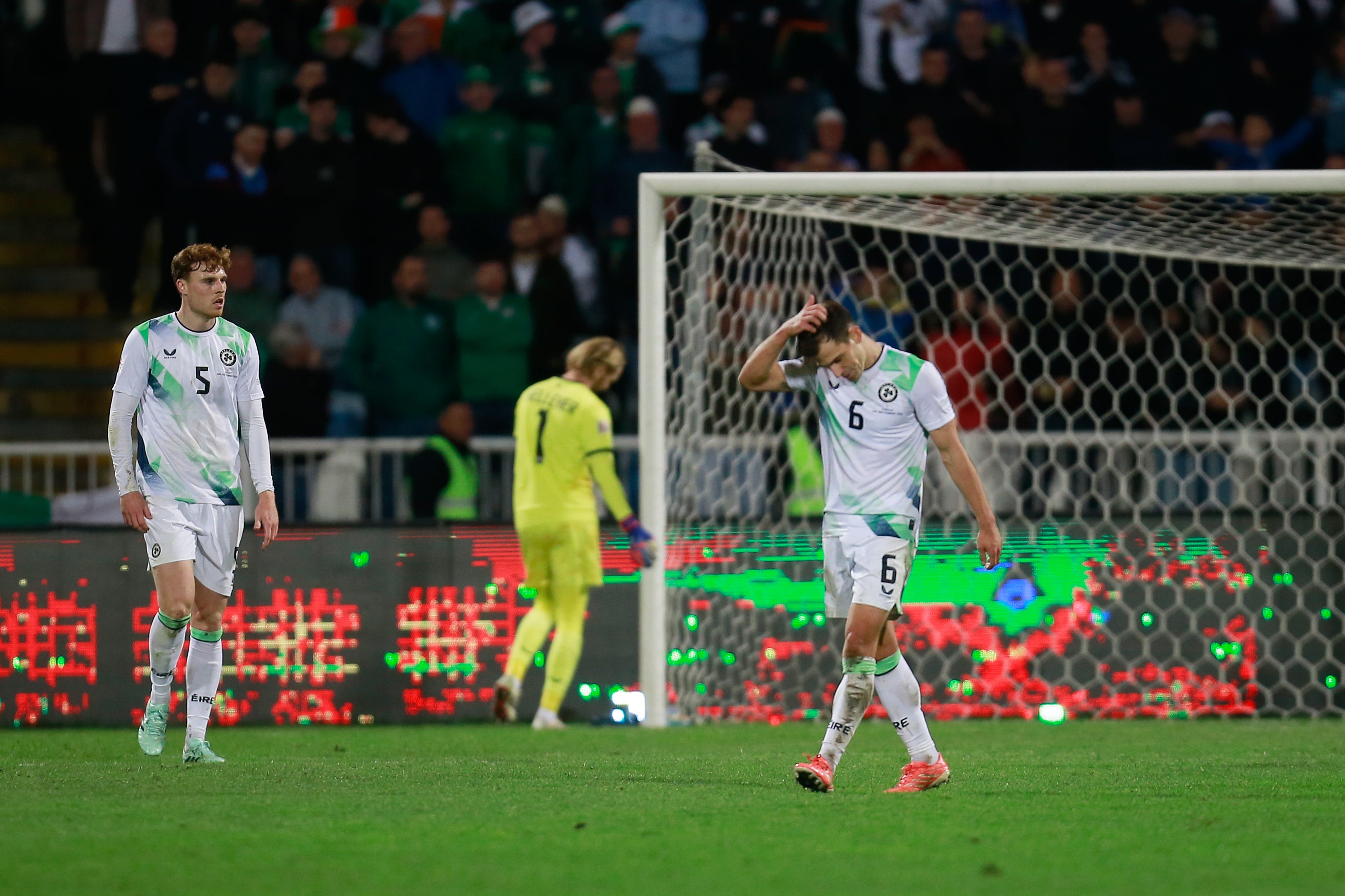 Ireland lost 1-0 to Kosovo on Thursday evening (AP)