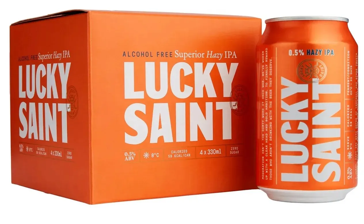 The beer which is being pulled from the shelves is Lucky Saint’s 0.5% Hazy IPA which comes in a pack of 4 x 330ml cans and has a best before date of 13 August, 2027.
