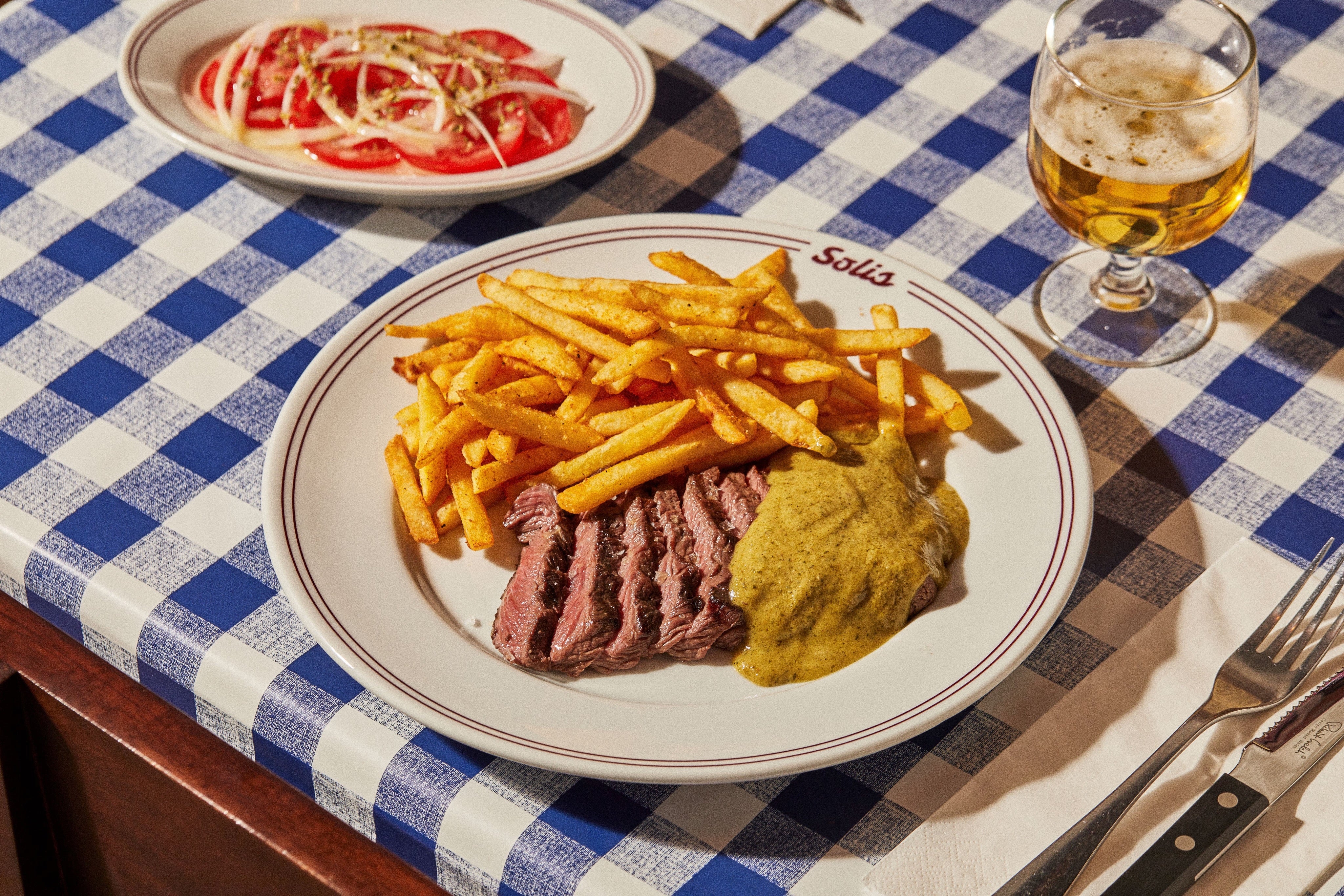 Solis built a following on steak, chips and very little unnecessary complication