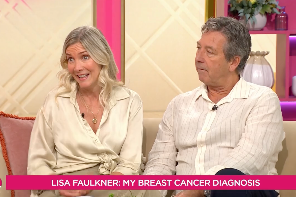 John Torode praises wife Lisa Faulkner after ‘tough’ breast cancer diagnosis