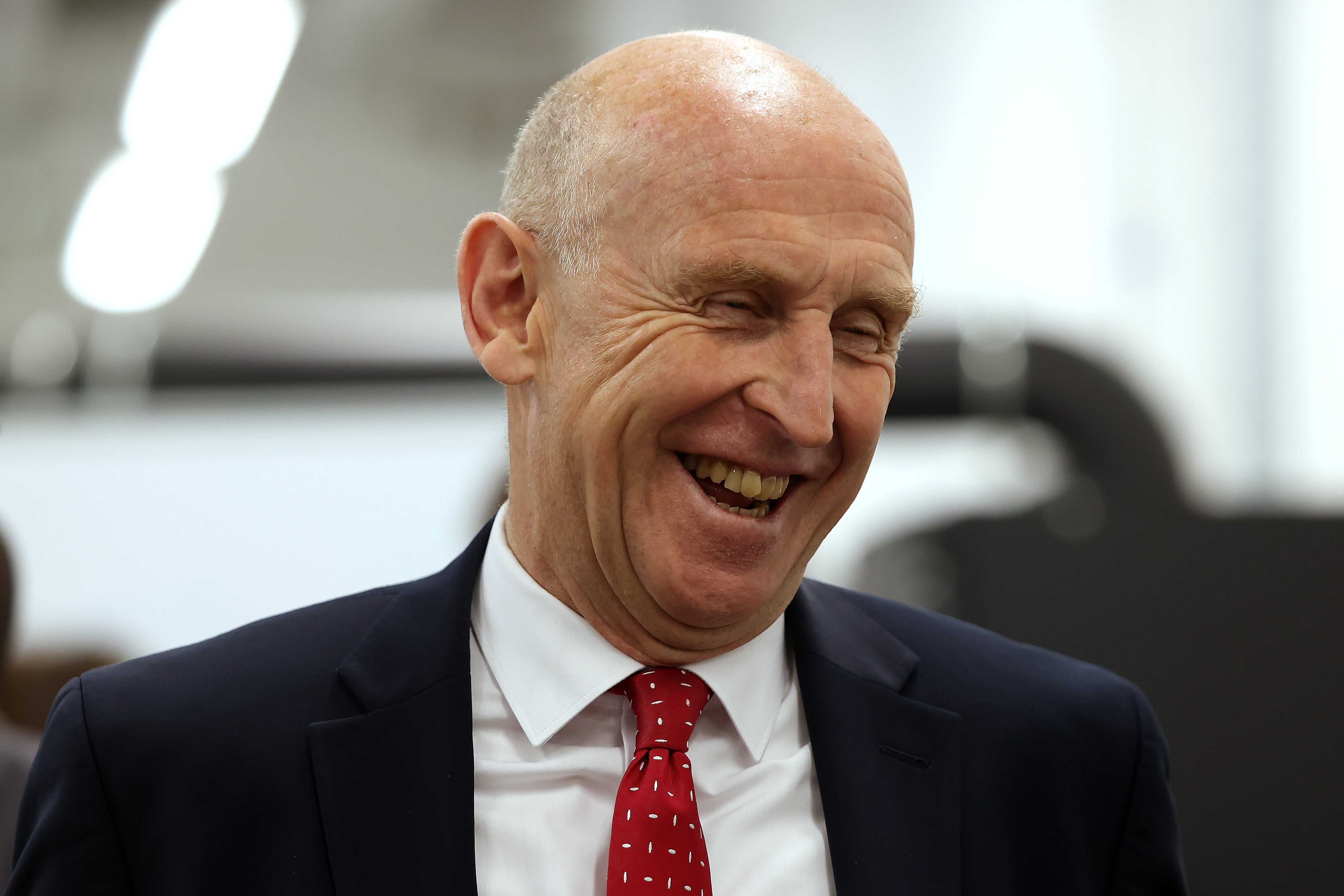 CChancellor John Healey barely held onto his seat in 2019