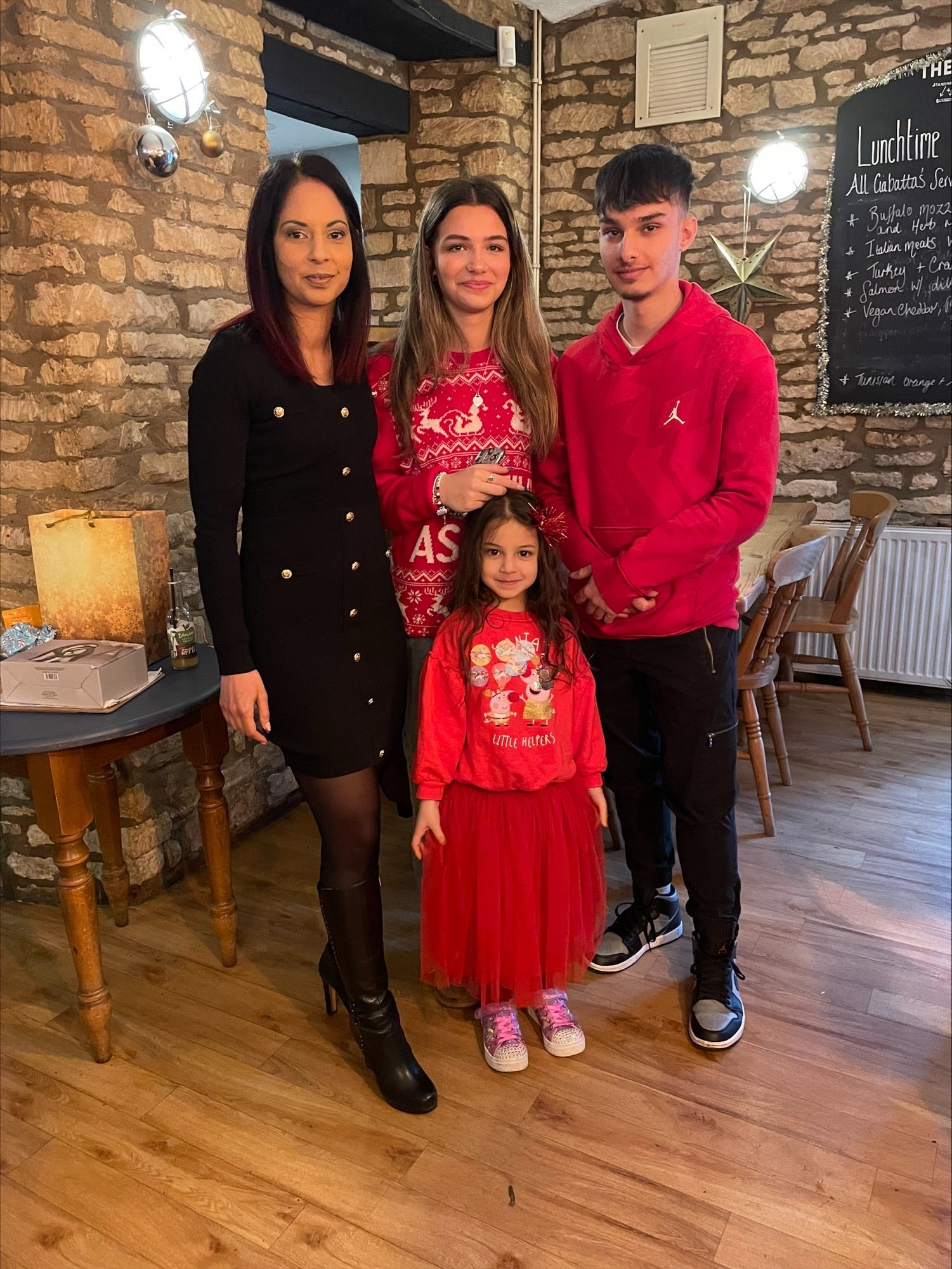 Anita with her three children – Kieran, Ella and Emilie (Collect/PA Real Life)