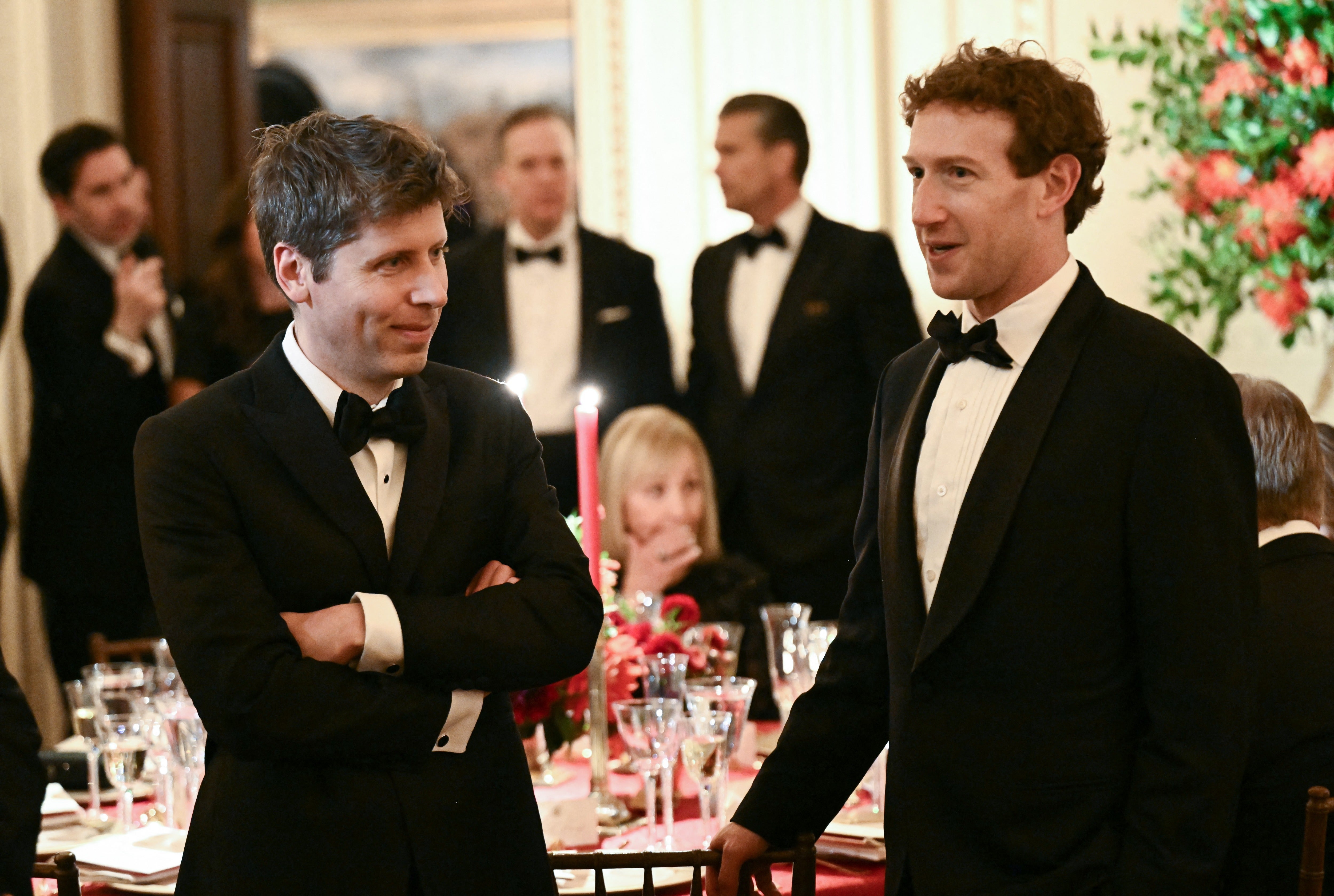 Several of America’s tech leaders, such as SpaceX’s Elon Musk, OpenAI’s Sam Altman and Meta’s Mark Zuckerberg, were also in attendance Thursday night