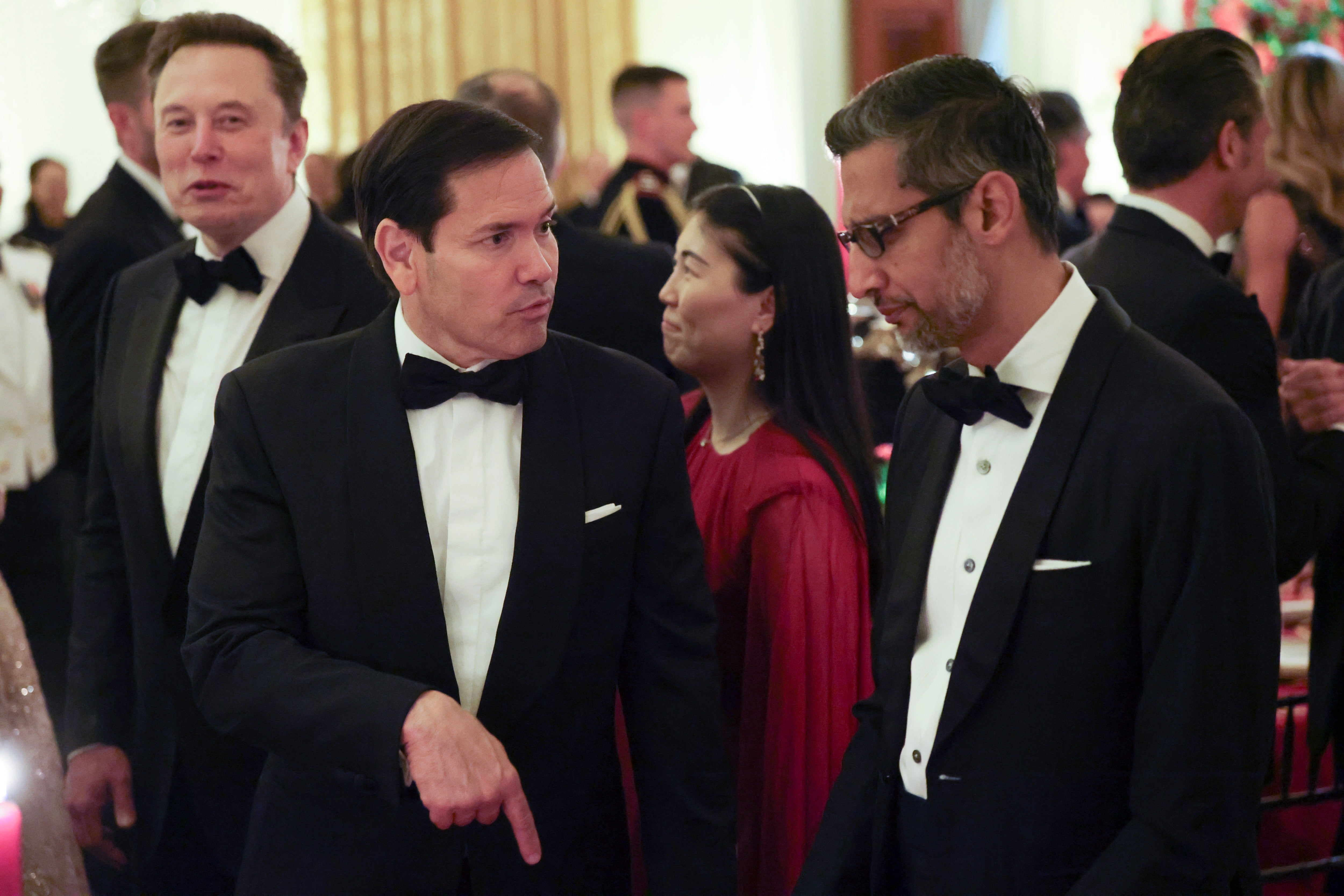 Some notable names on the dinner guest included Vice President JD Vance and Secretary of State Marco Rubio