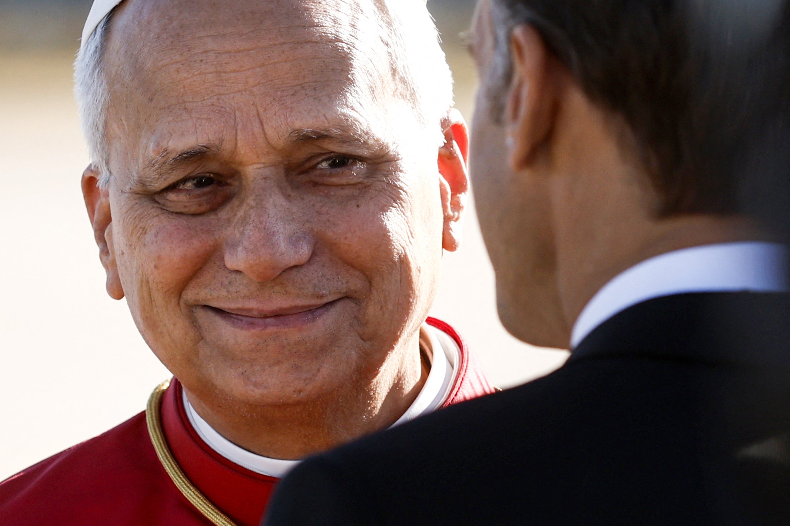 Pope Leo XIV told reporters they were welcome to cover him as he responded a question about the Trump administration’s attempt to bar U.S. media from the White House