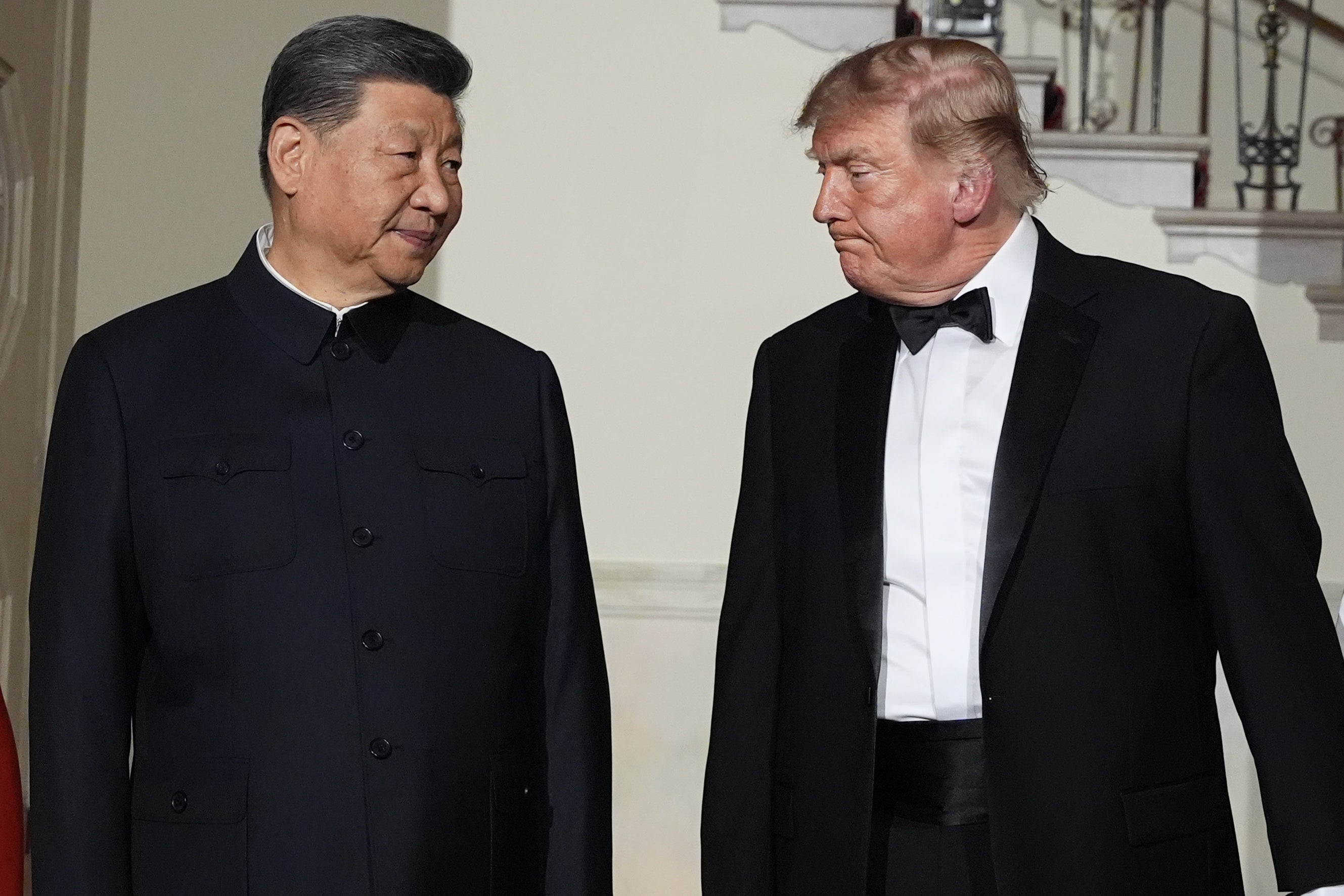 President Donald Trump will follow up his summit with Xi Jinping by taking the Chinese leader ​on Friday to the US National Archives