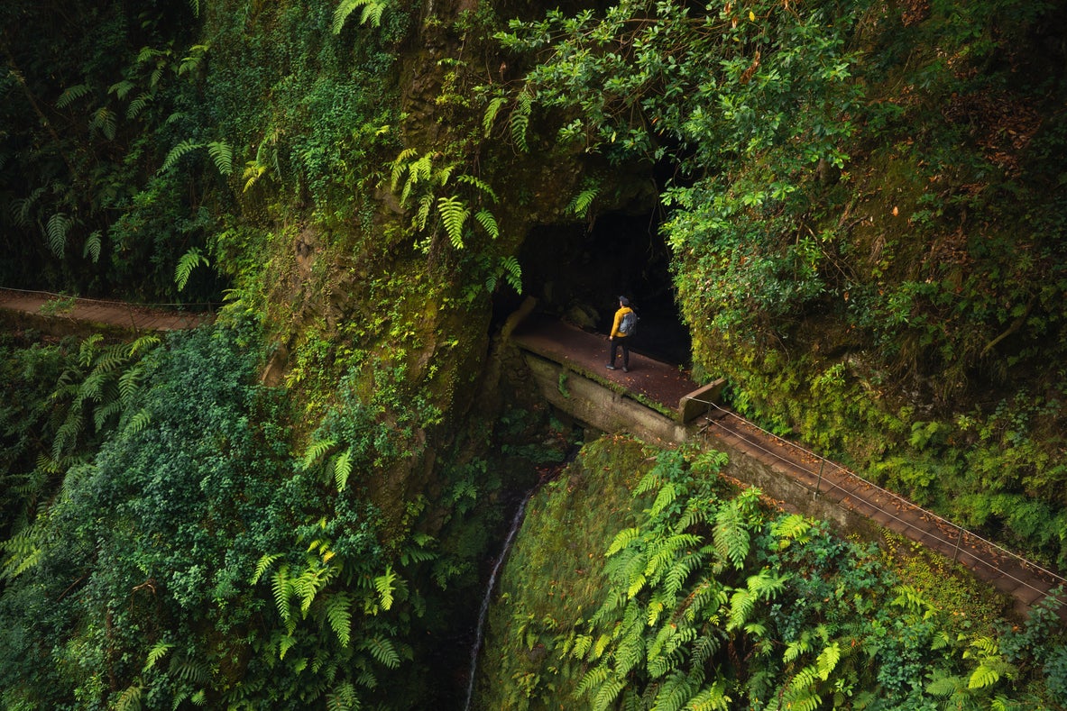 Levadas are structures unique to the island (Getty Images / iStockPhoto)